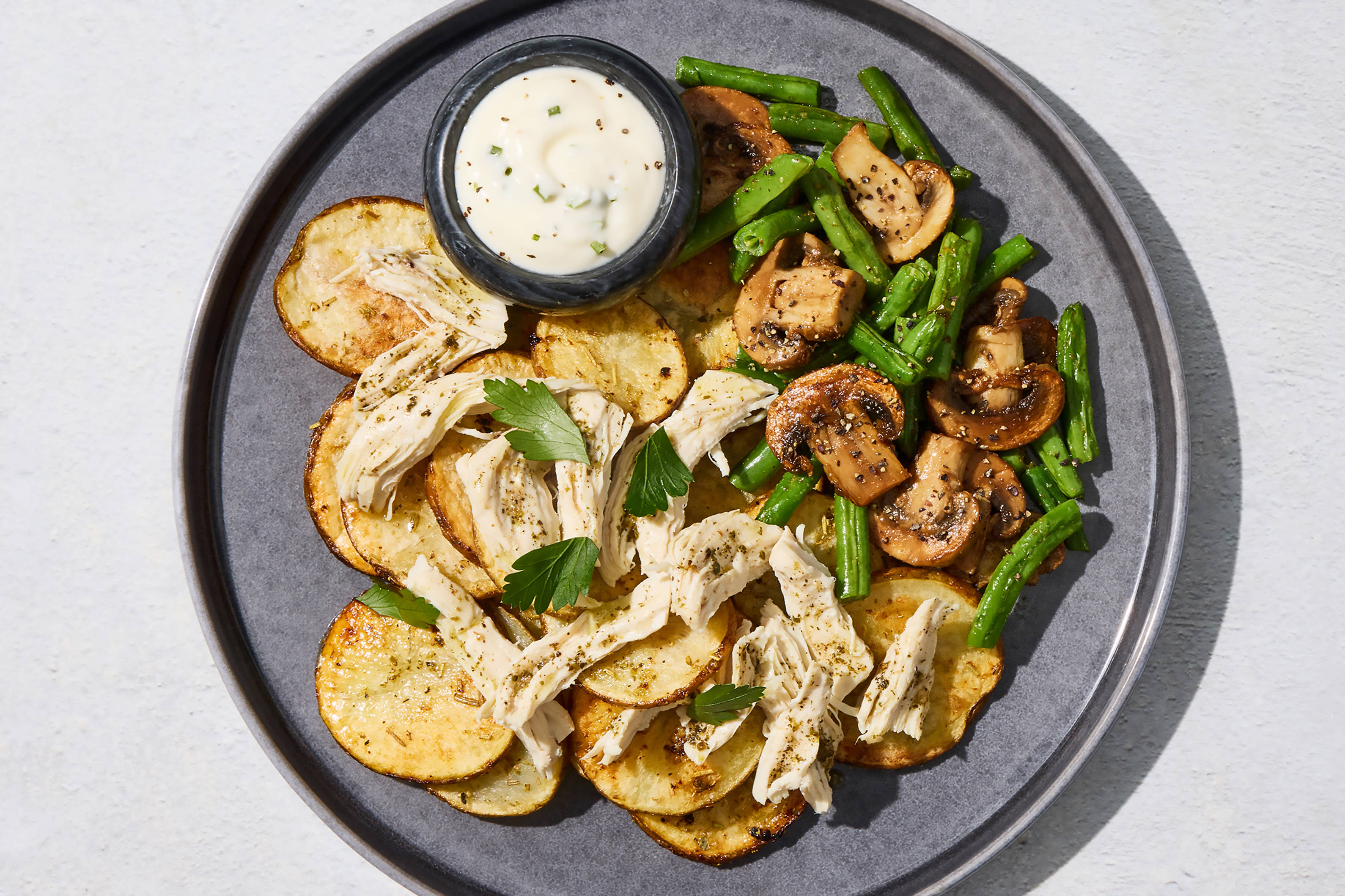 White Cheddar & Sour Cream Shredded Chicken