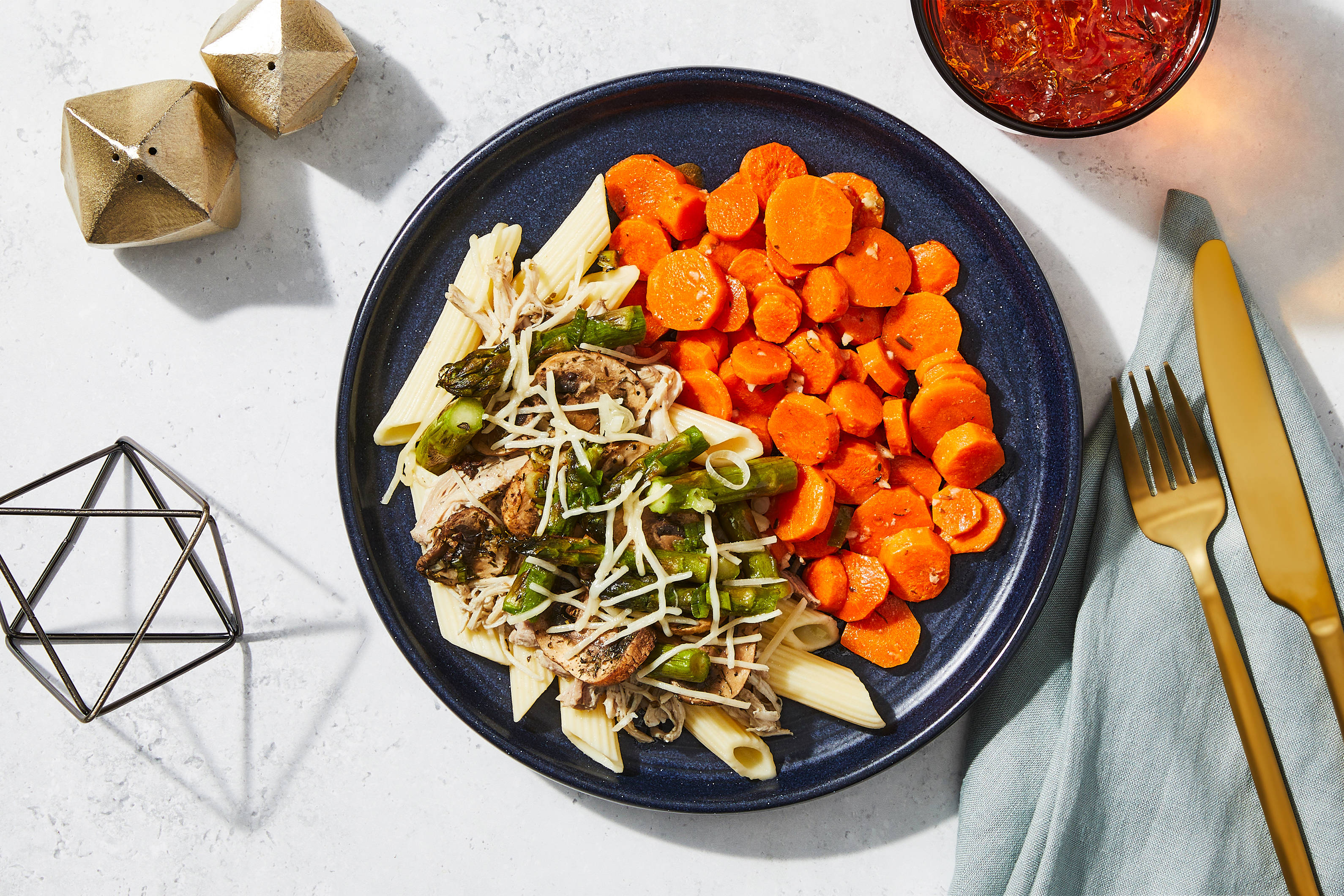 White Wine & Parmesan Chicken Penne