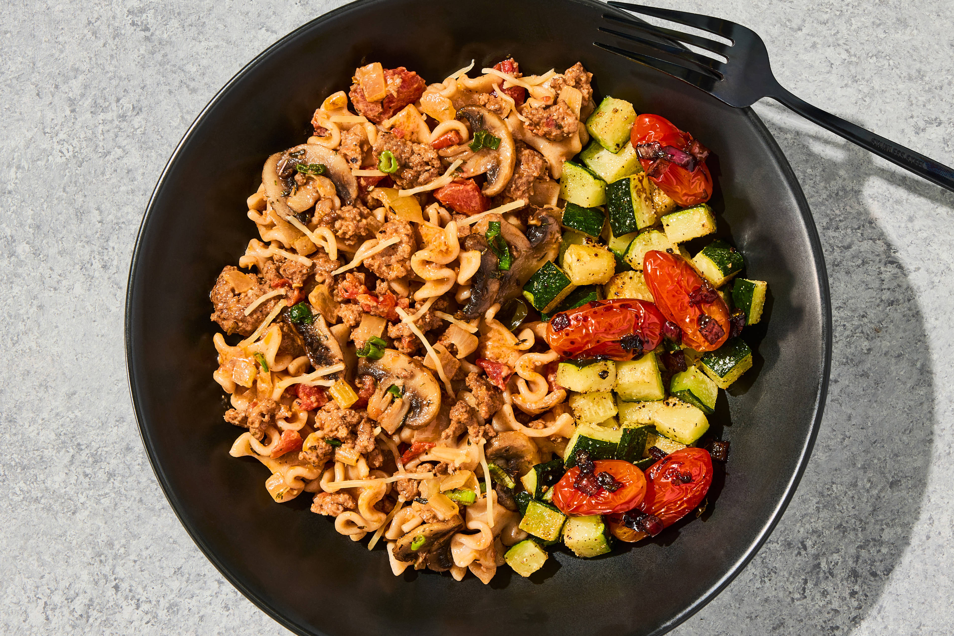 Beef Bolognese & Mushroom Lasagnette