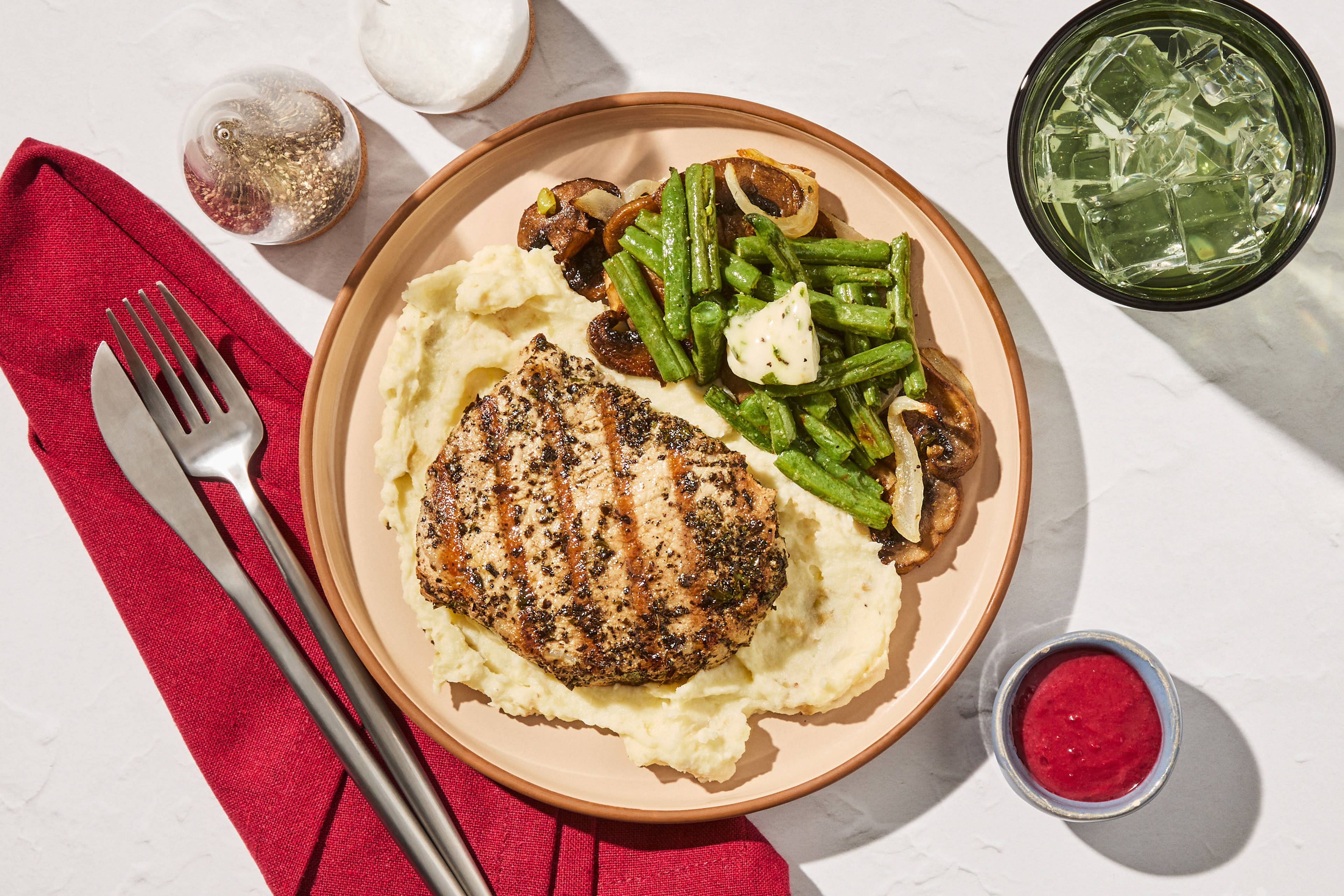Cherry Jam Pork Chop