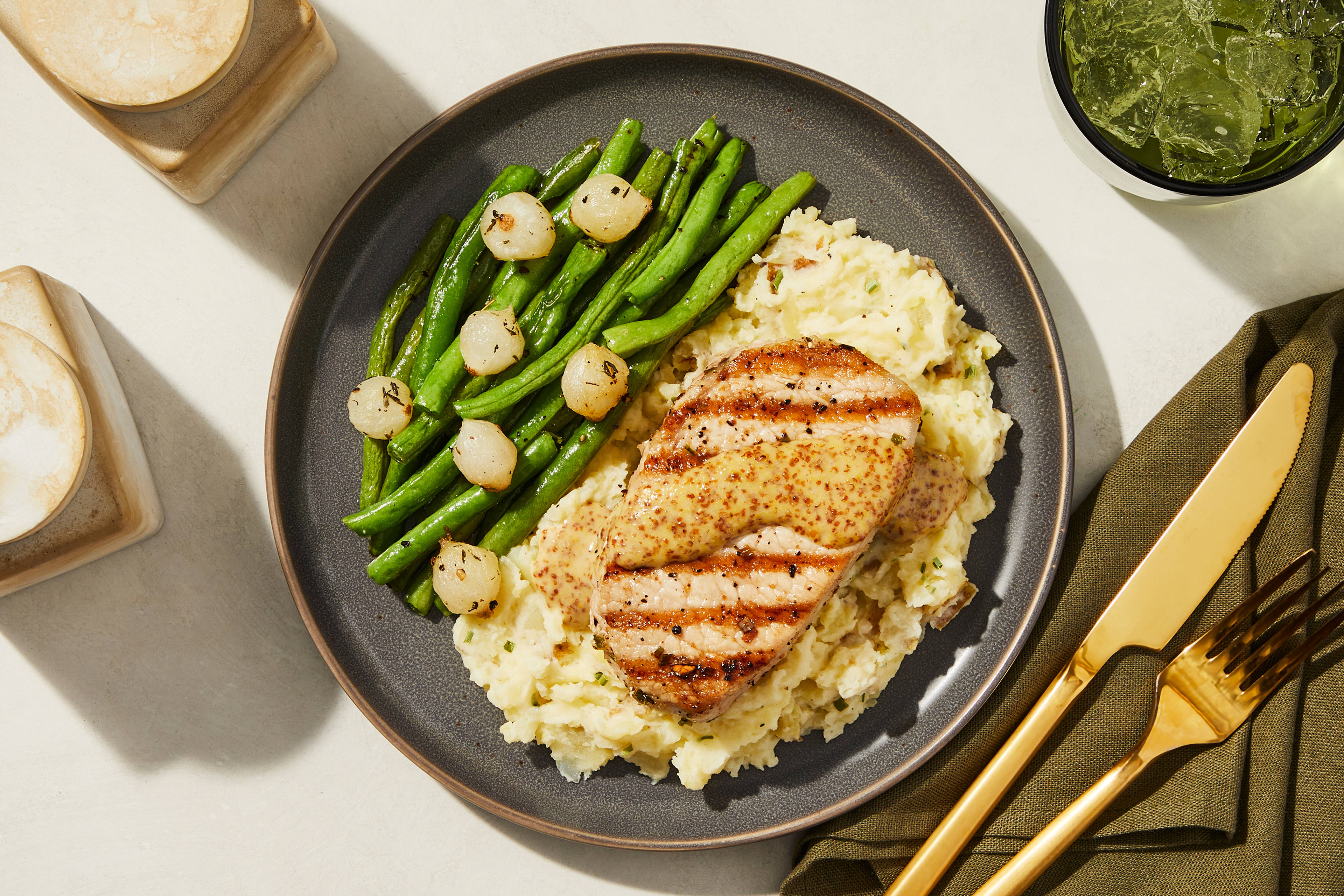 Honey Mustard Pork Chop