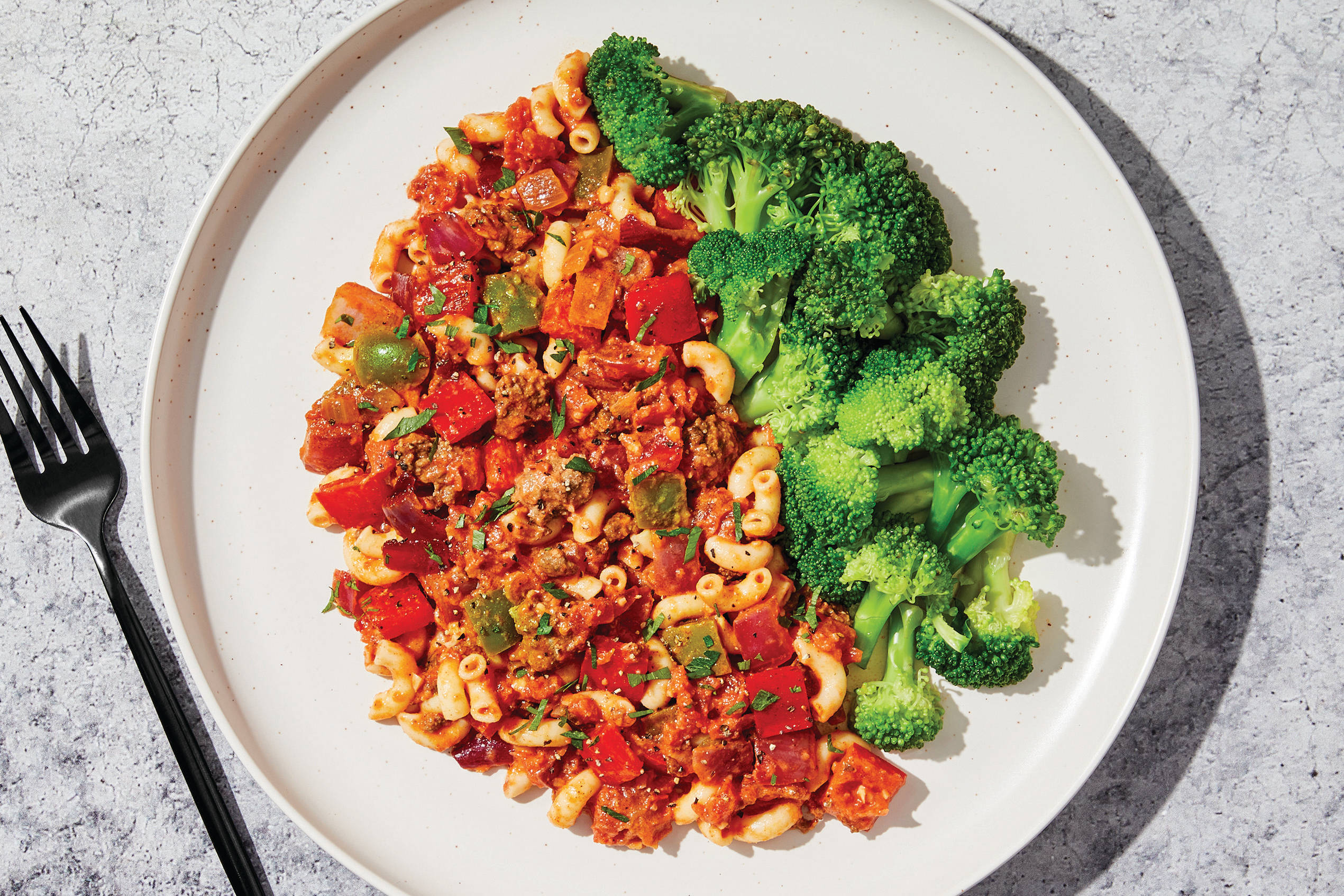 Paprika Beef & Pepper Goulash Macaroni