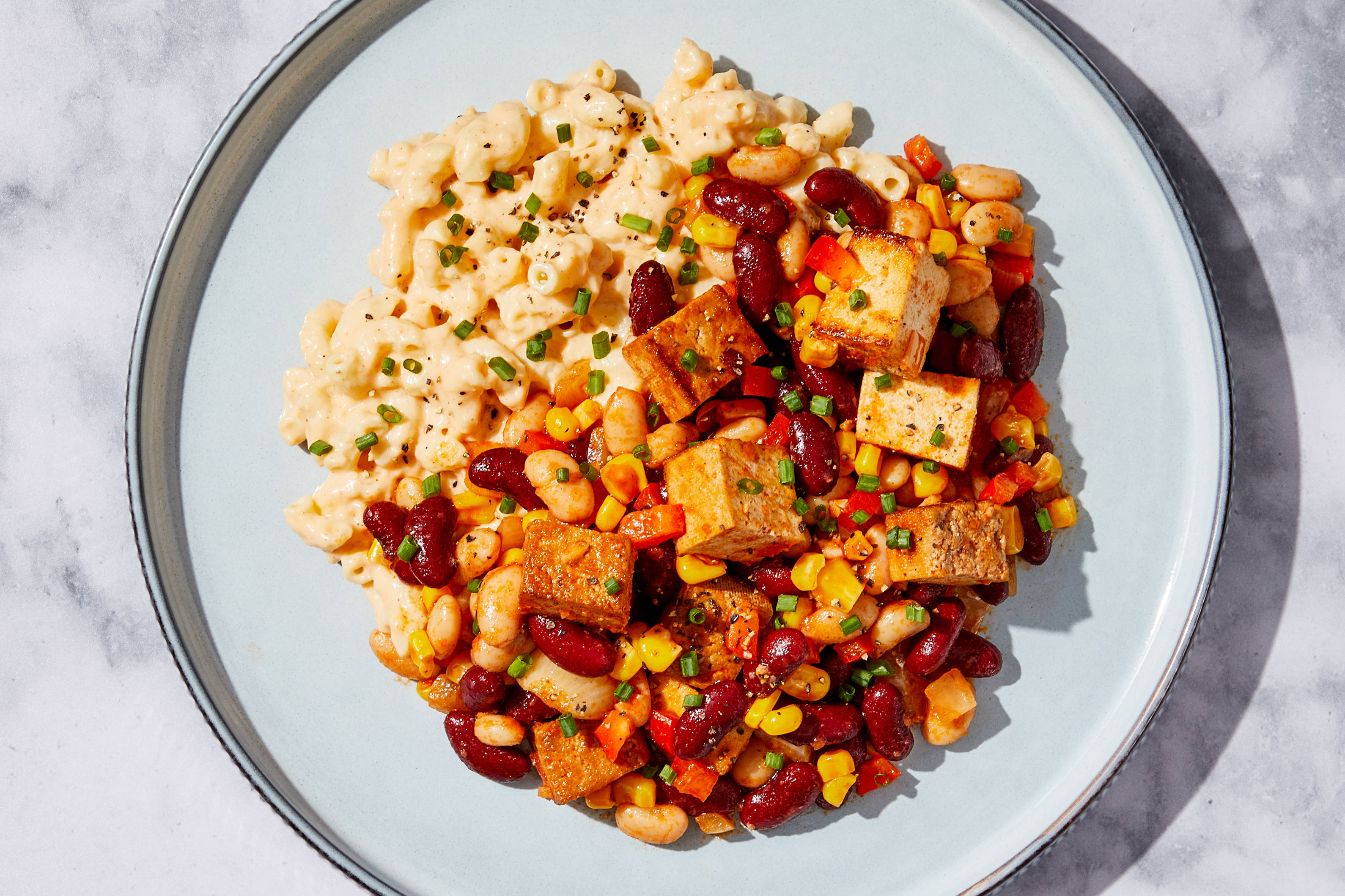 Smoky Tofu & Baked Beans
