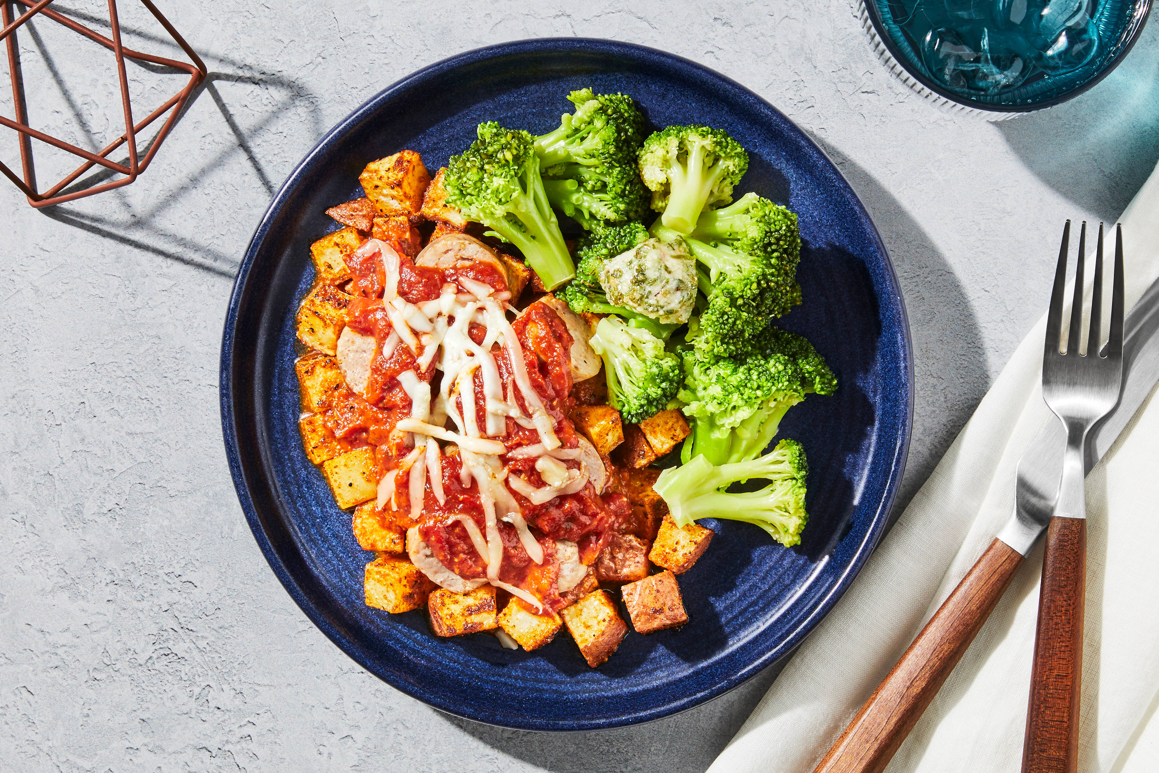 Smothered Sausage alla Pizzaiola