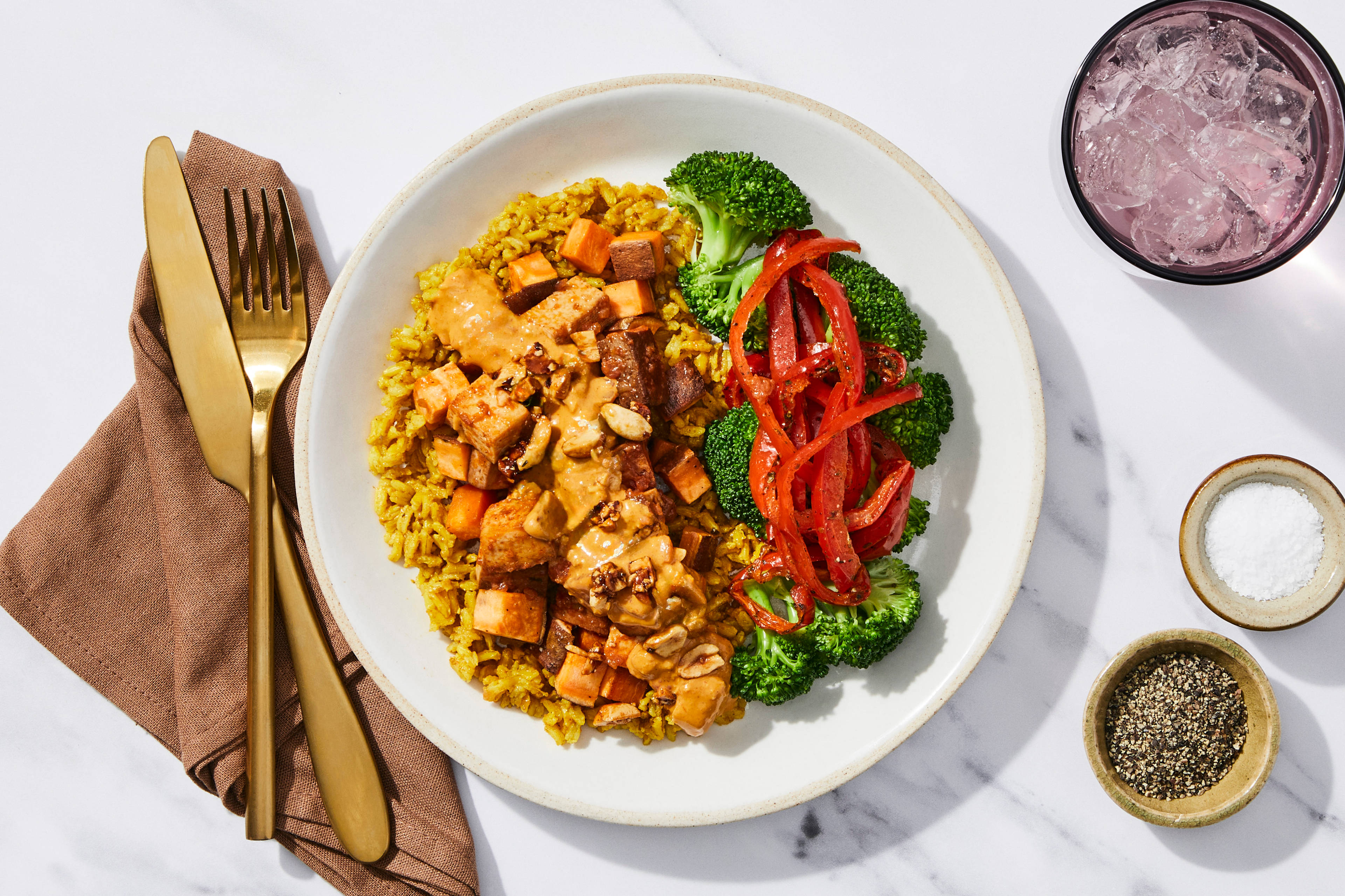 African Peanut Curry & Tofu