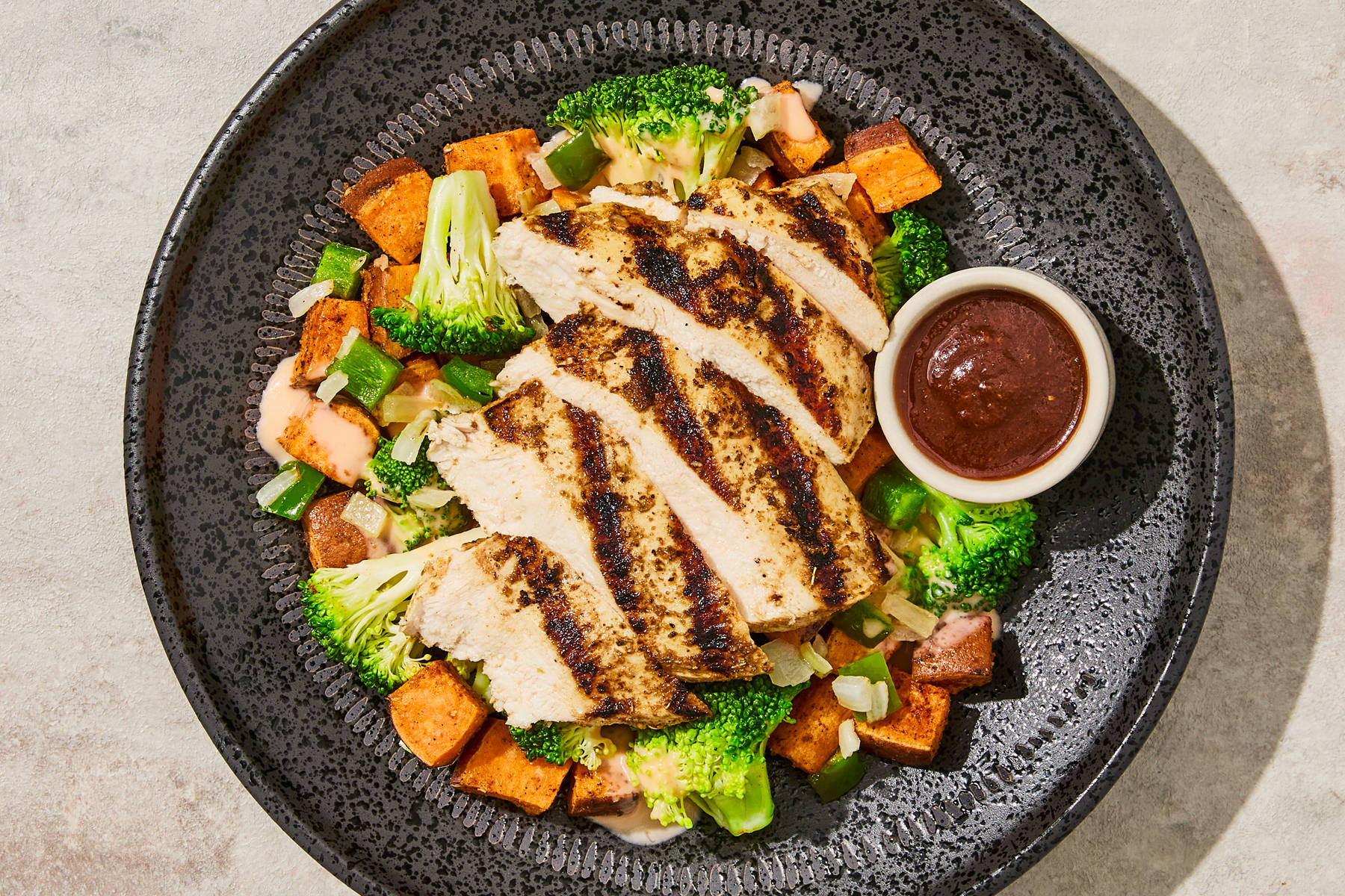 BBQ Chicken Breast & Sweet Potatoes