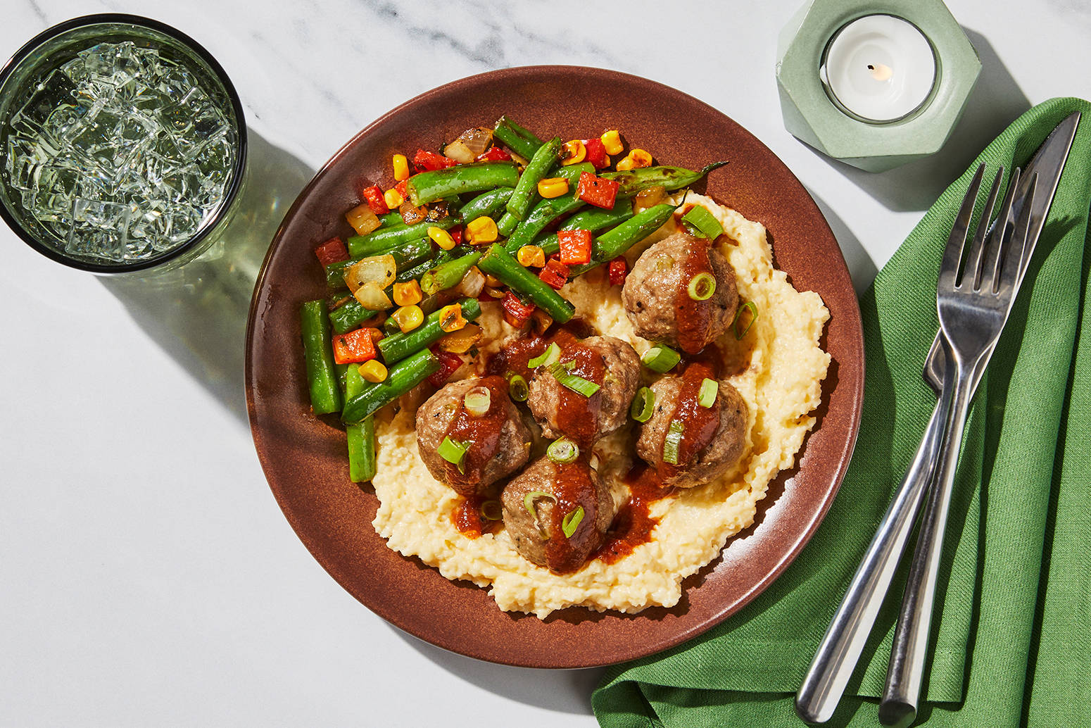 Meatballs & BBQ Sauce