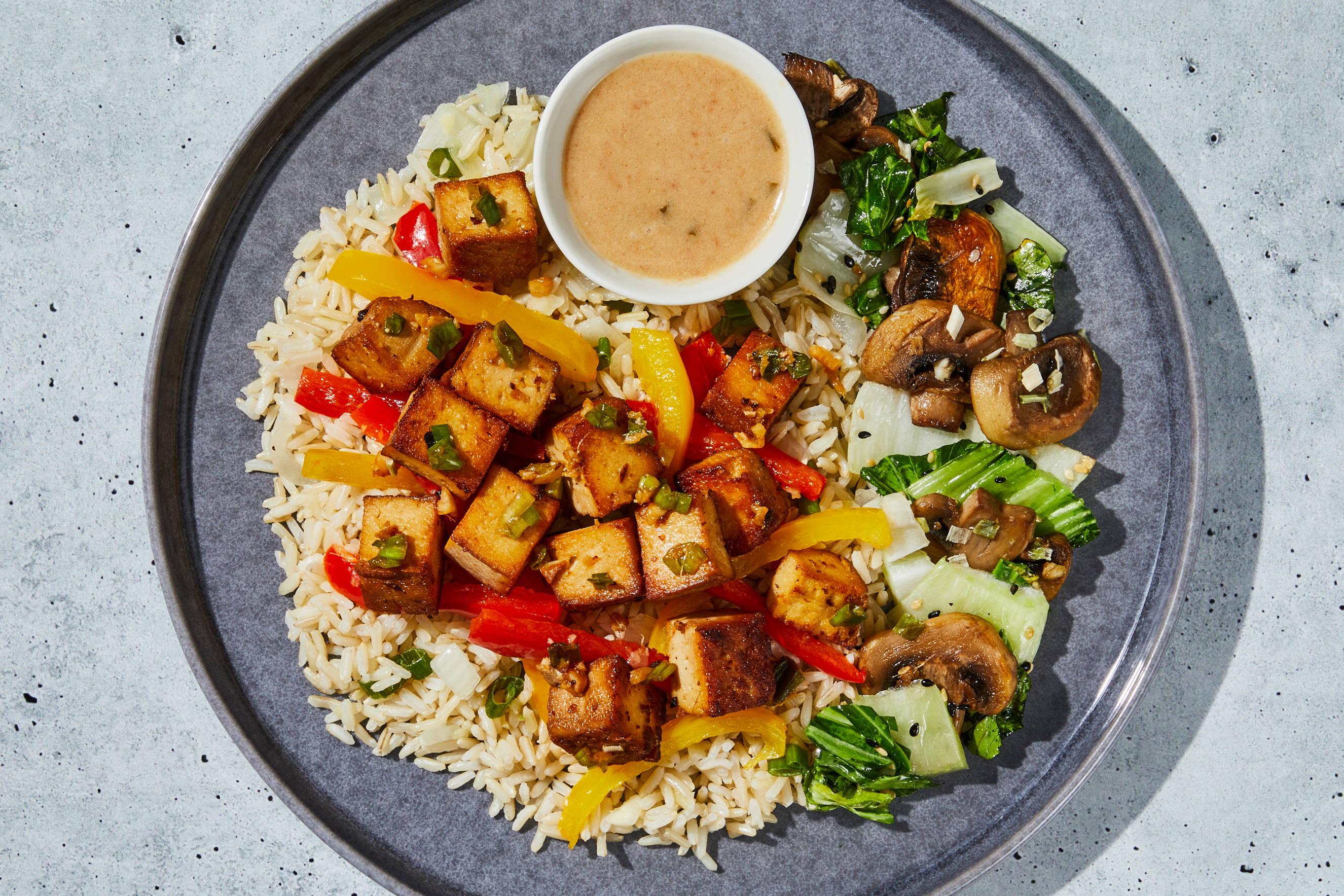 Japanese Tofu & Sesame Brown Rice
