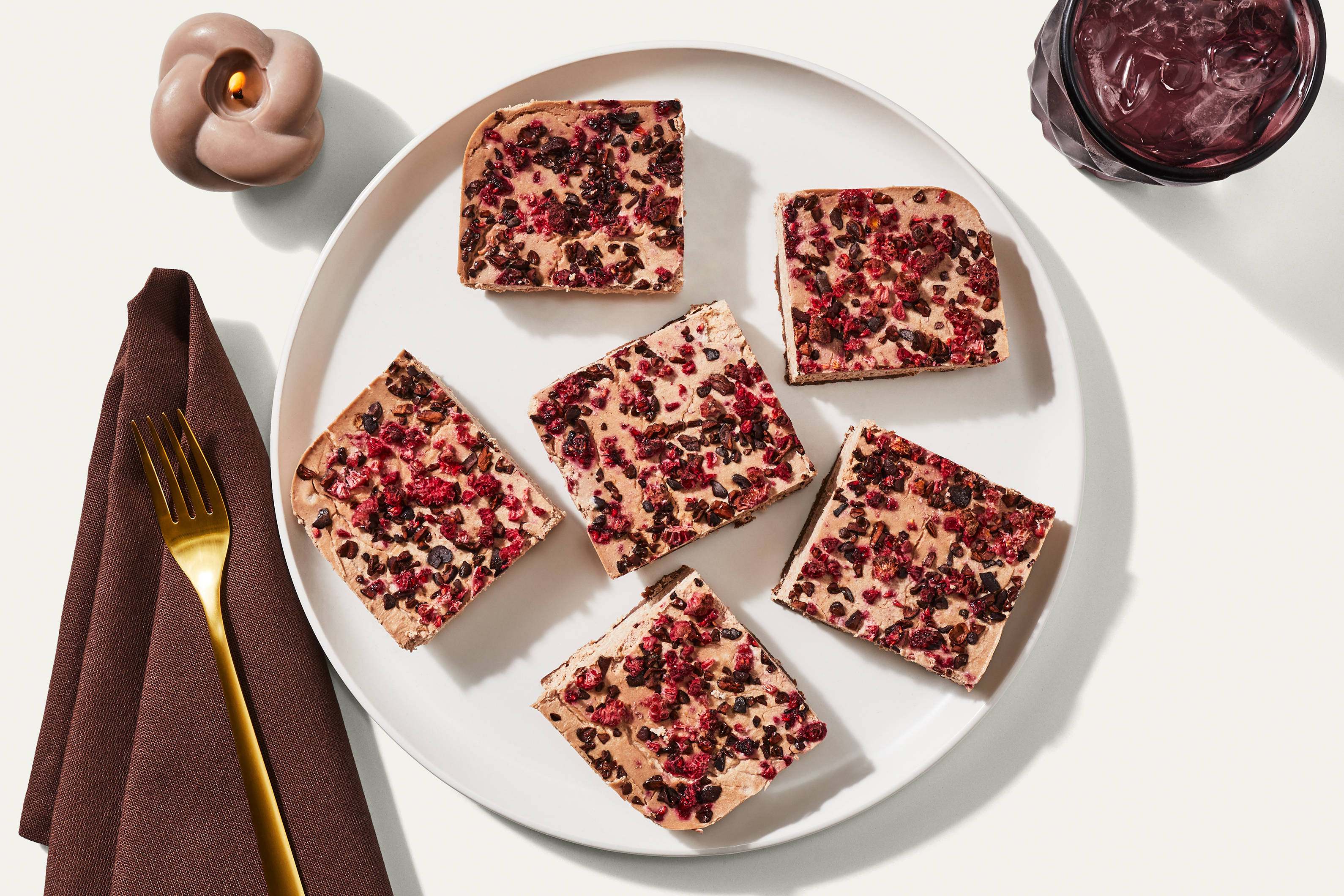 Keto Cheesecake - Chocolate Raspberry