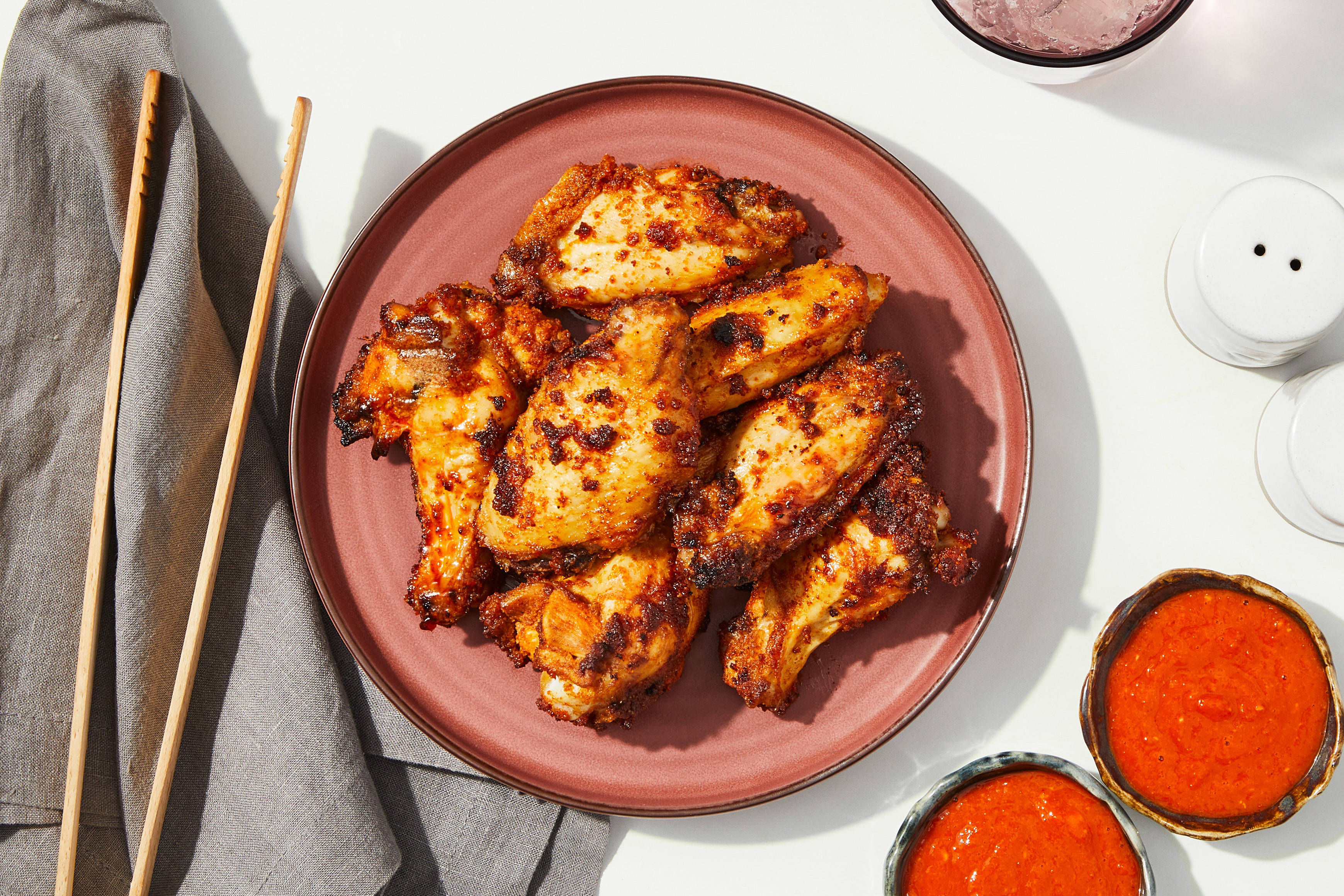 Garlic Buffalo Chicken Wings