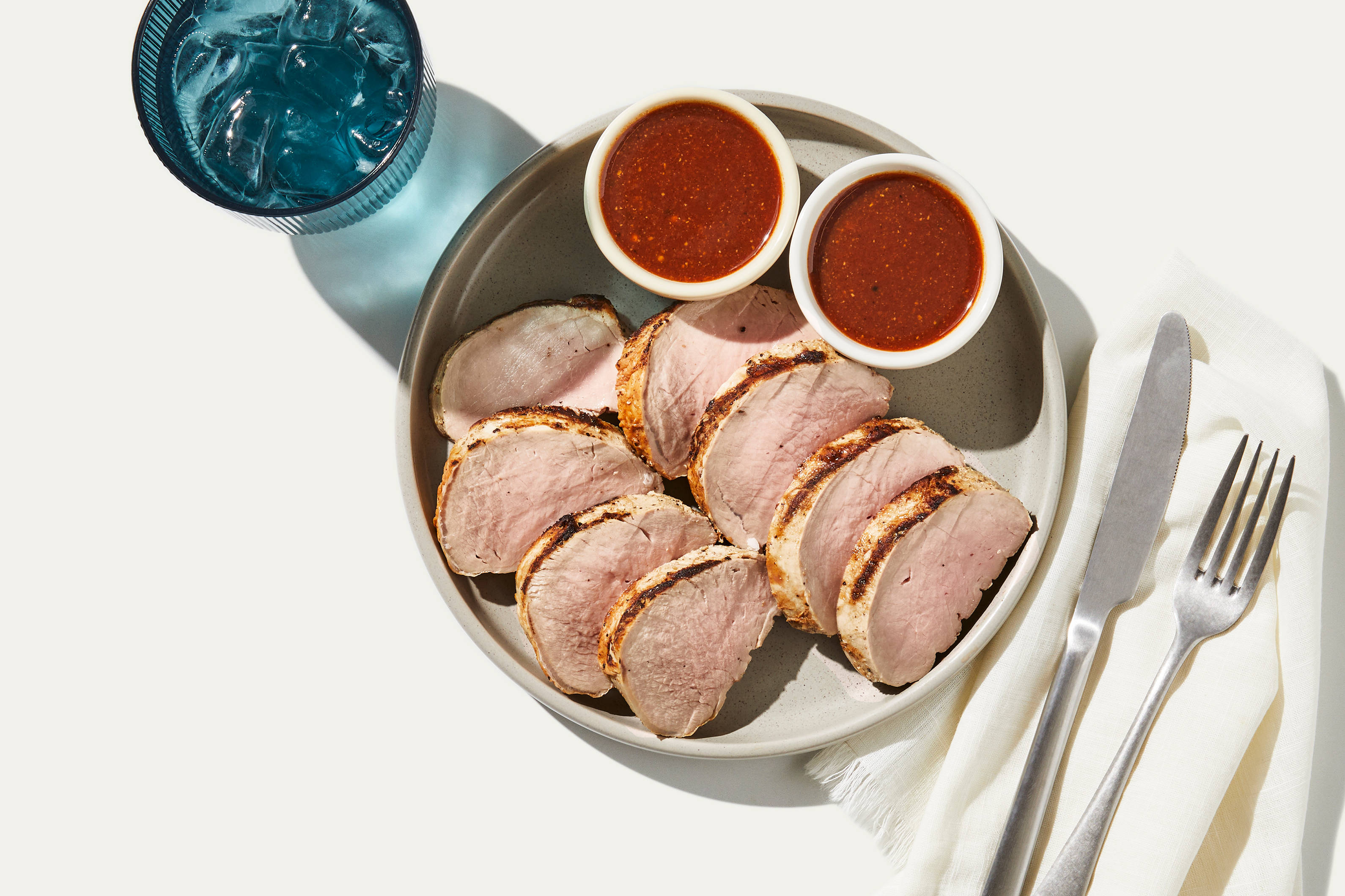 Smoky Pork Tenderloin & BBQ Sauce