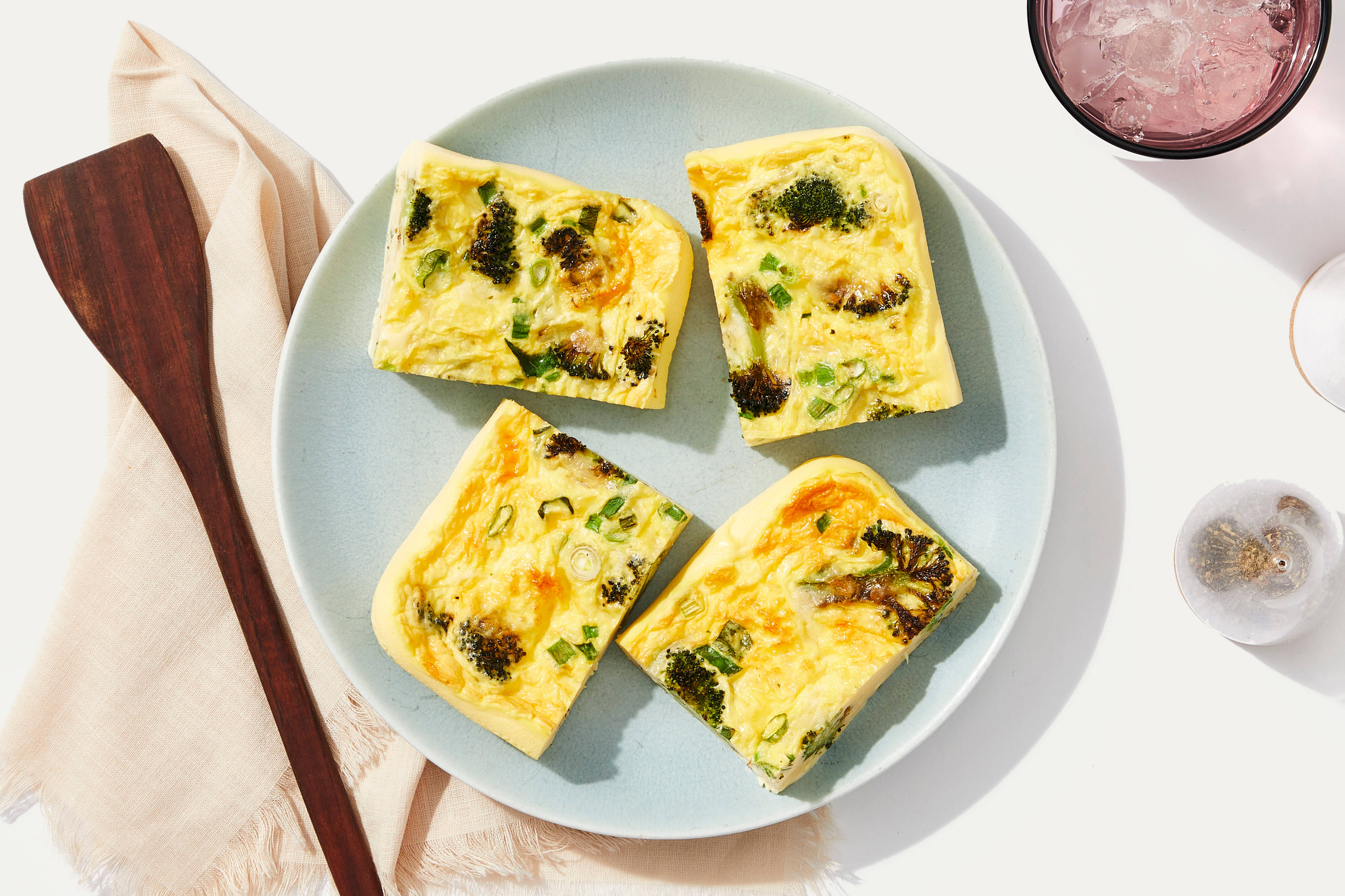 Broccoli & White Cheddar Egg Bake