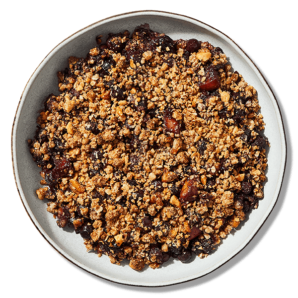 Blueberry Vanilla Oat Crumble