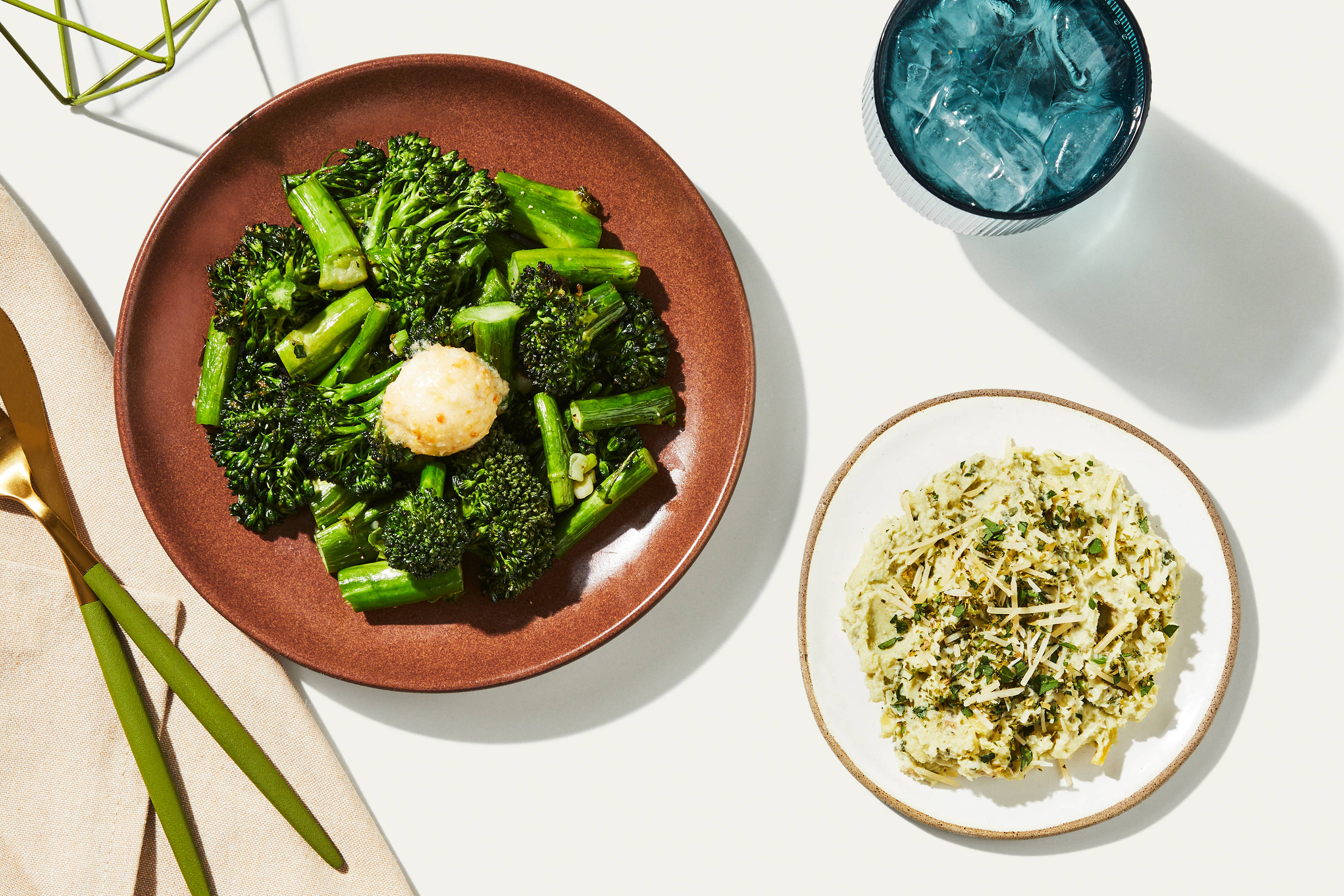 Broccolini & Toasted Garlic Butter