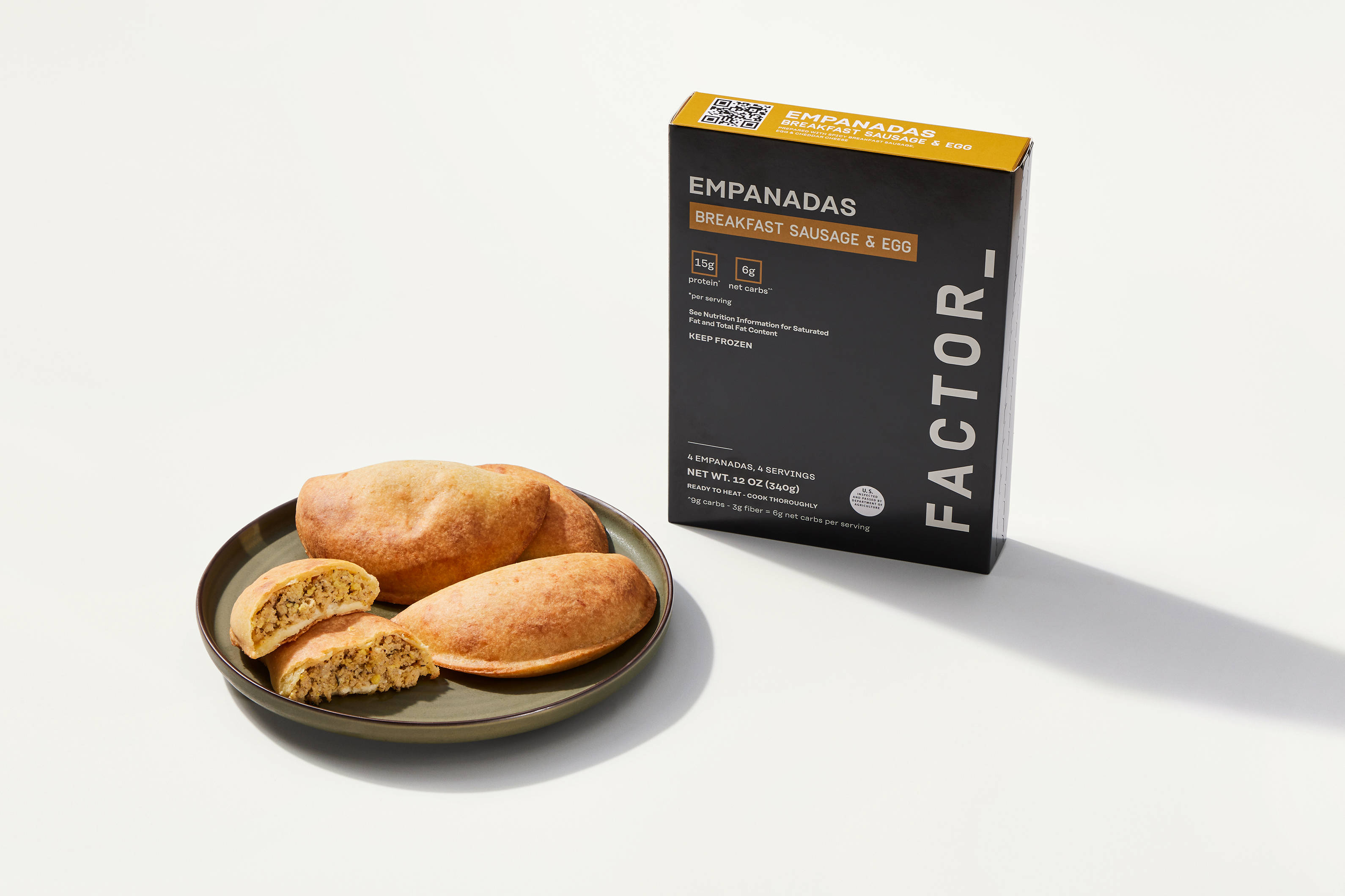 Breakfast Sausage & Egg Empanadas