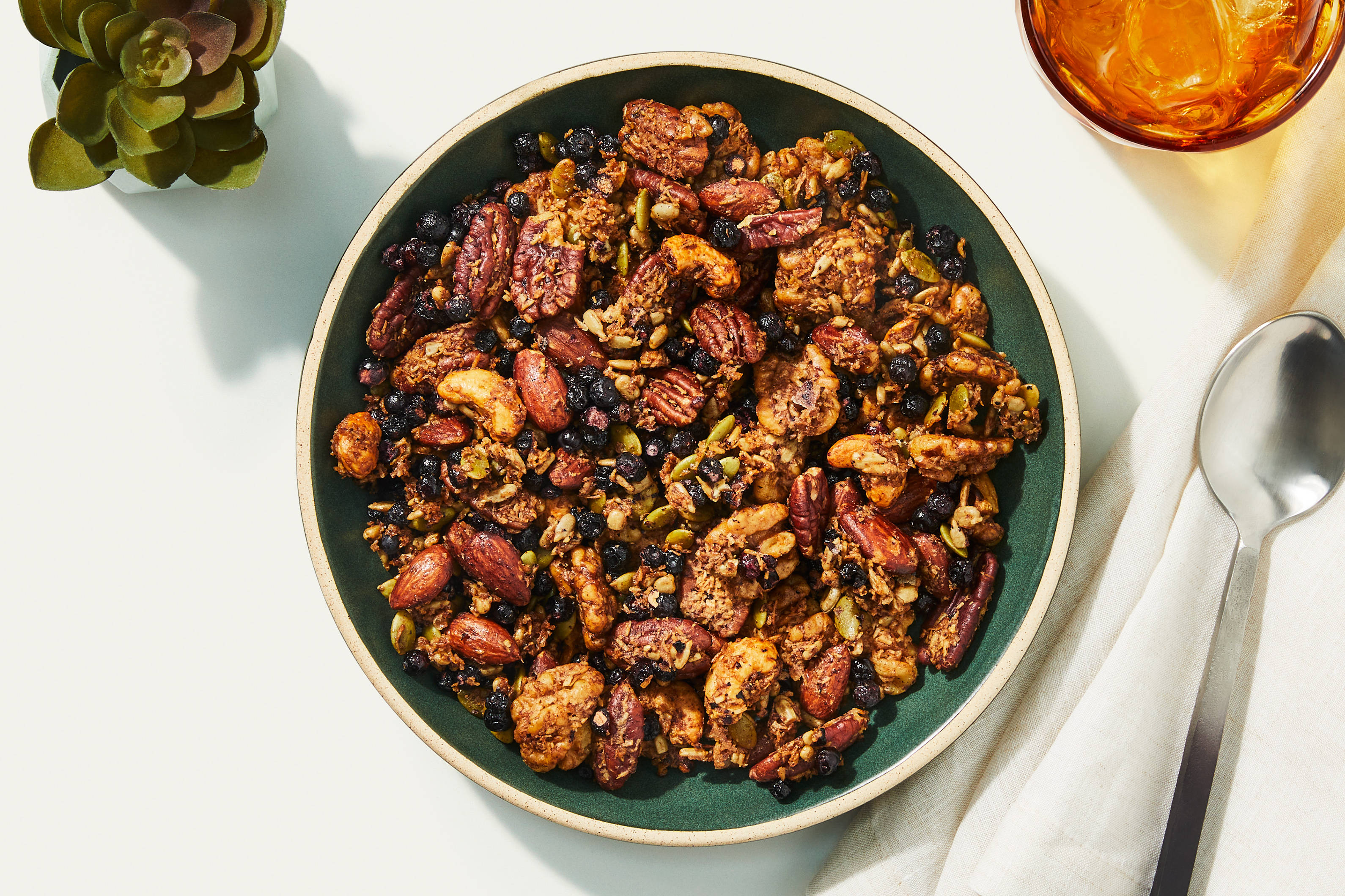Keto Blueberry Granola