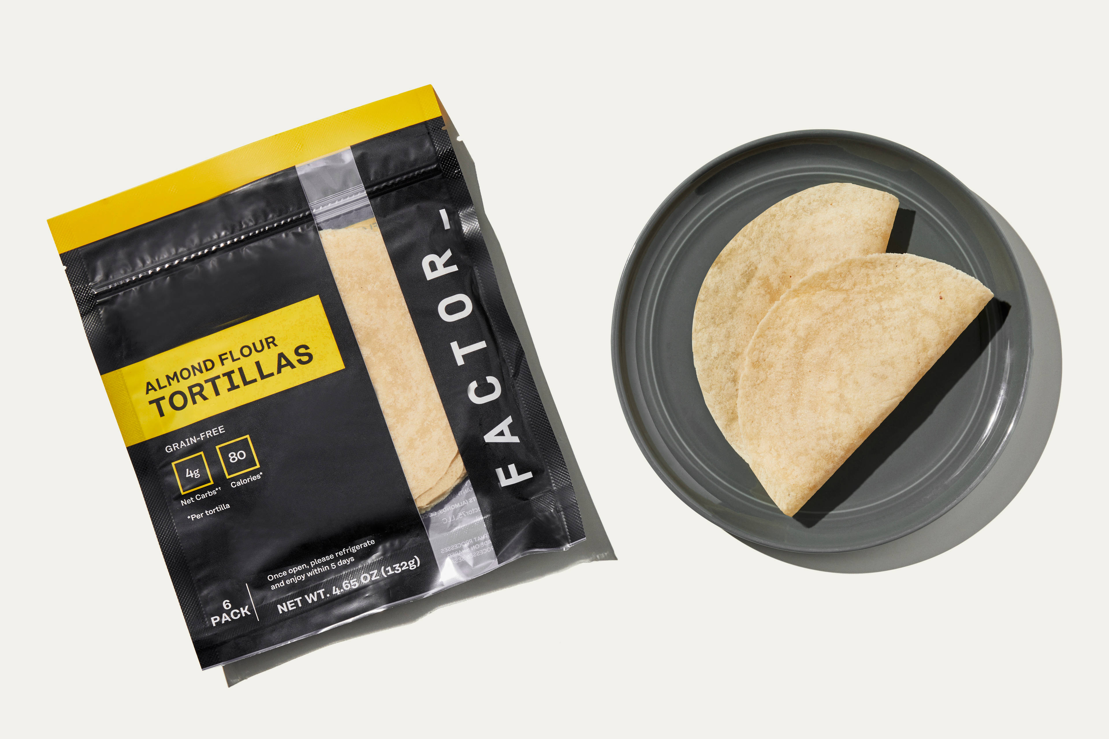 6 Almond Flour Tortillas