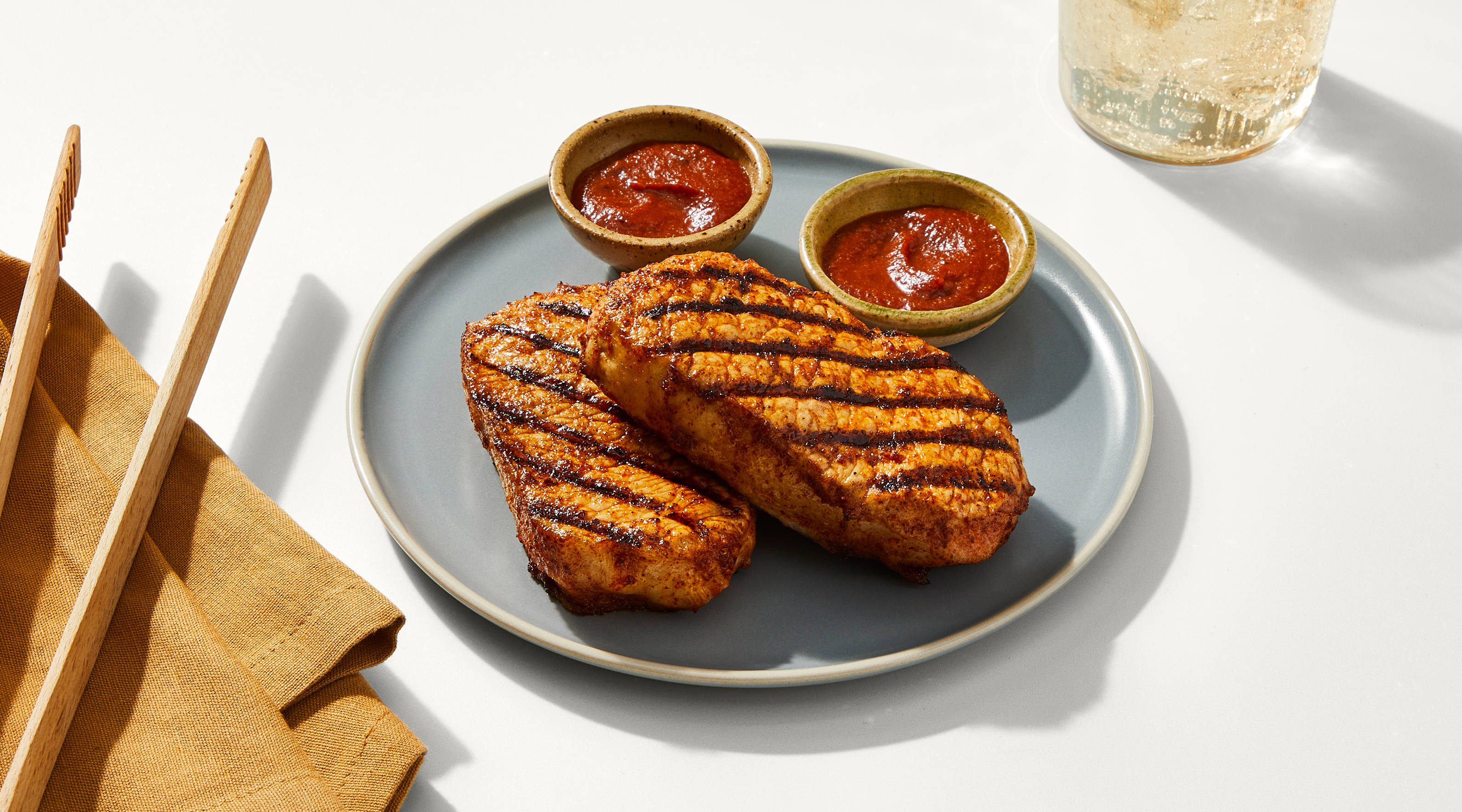 Chile-Rubbed Pork Chop