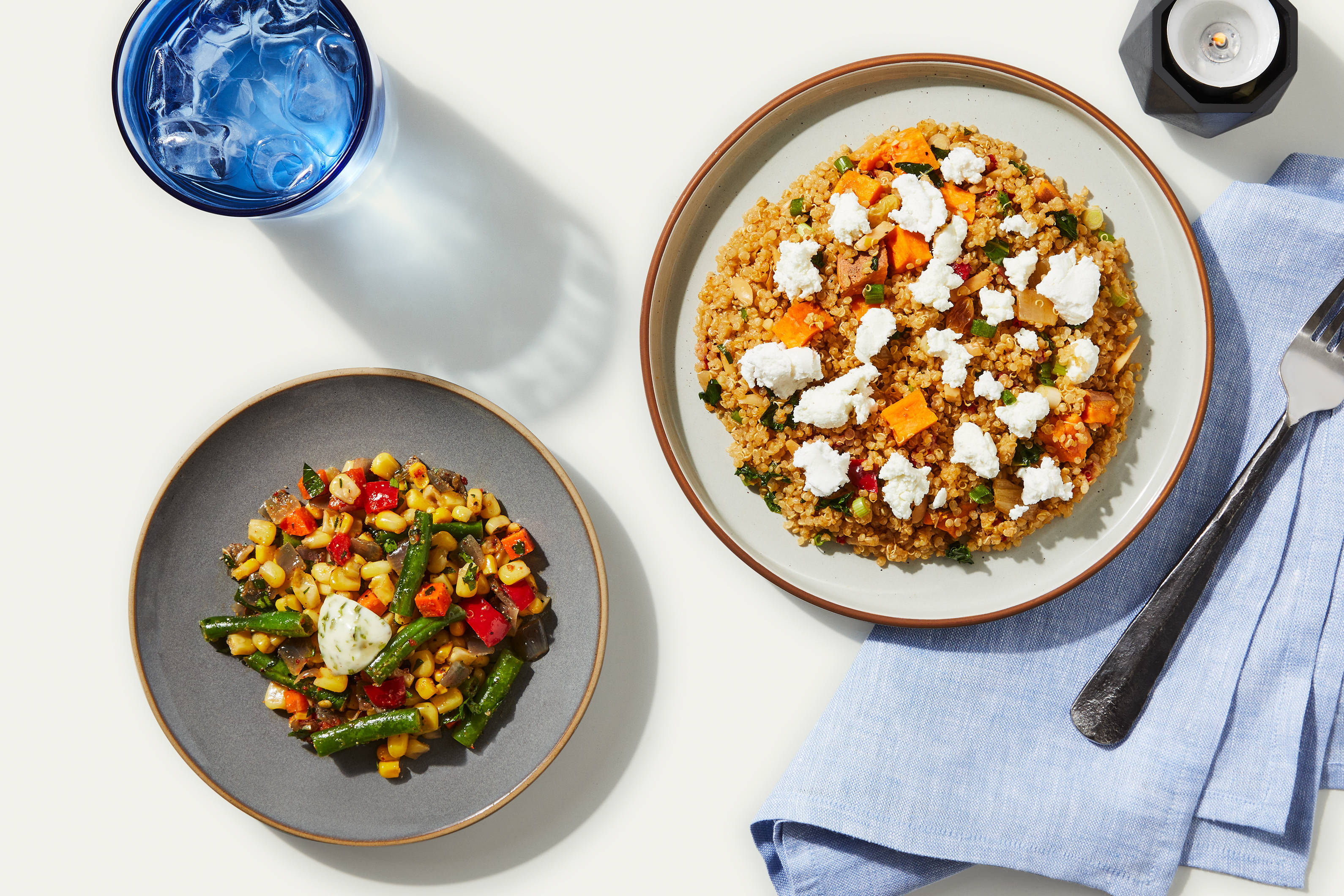 Goat Cheese & Sweet Potato Quinoa