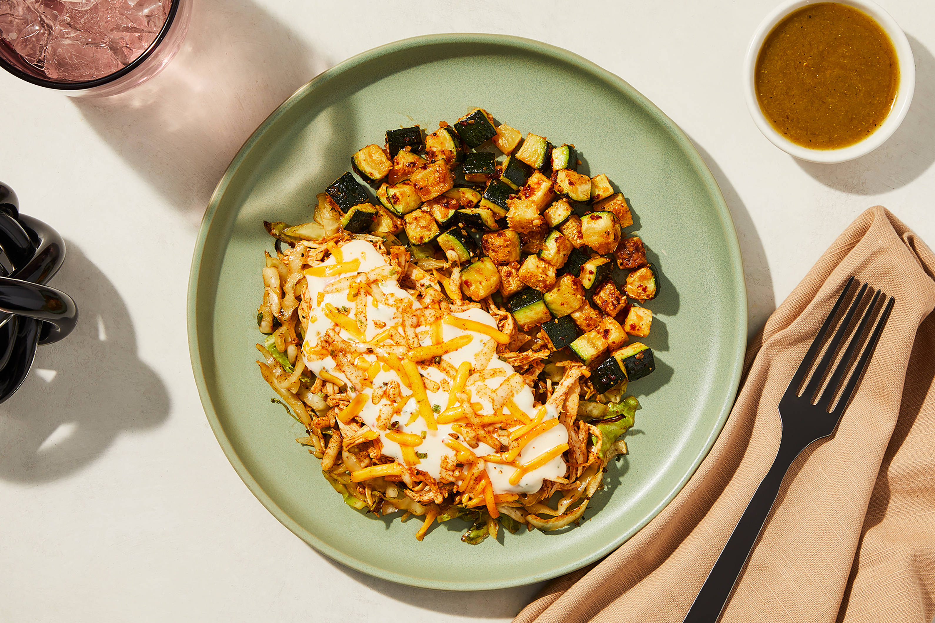 Santa Fe Shredded Chicken & Queso