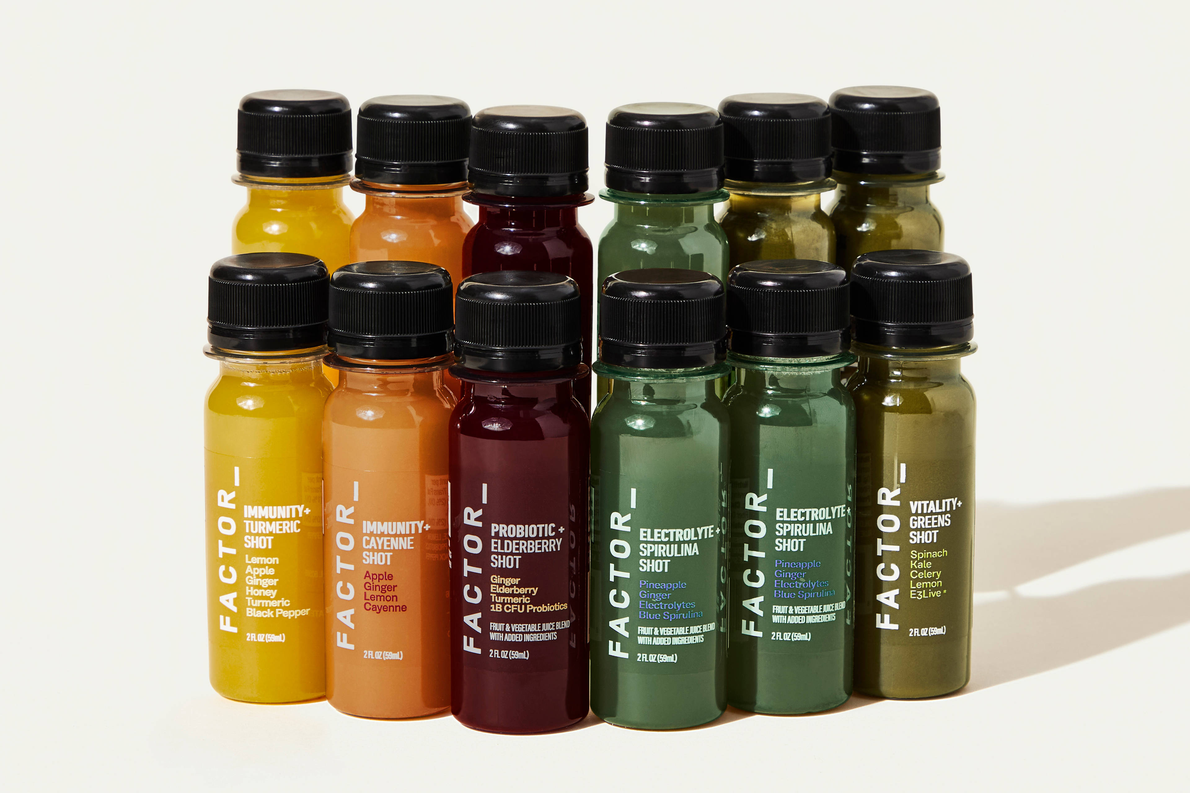 Immunity & Probiotic + Electrolyte & Vitality Wellness Shot Variety Pack Bundle