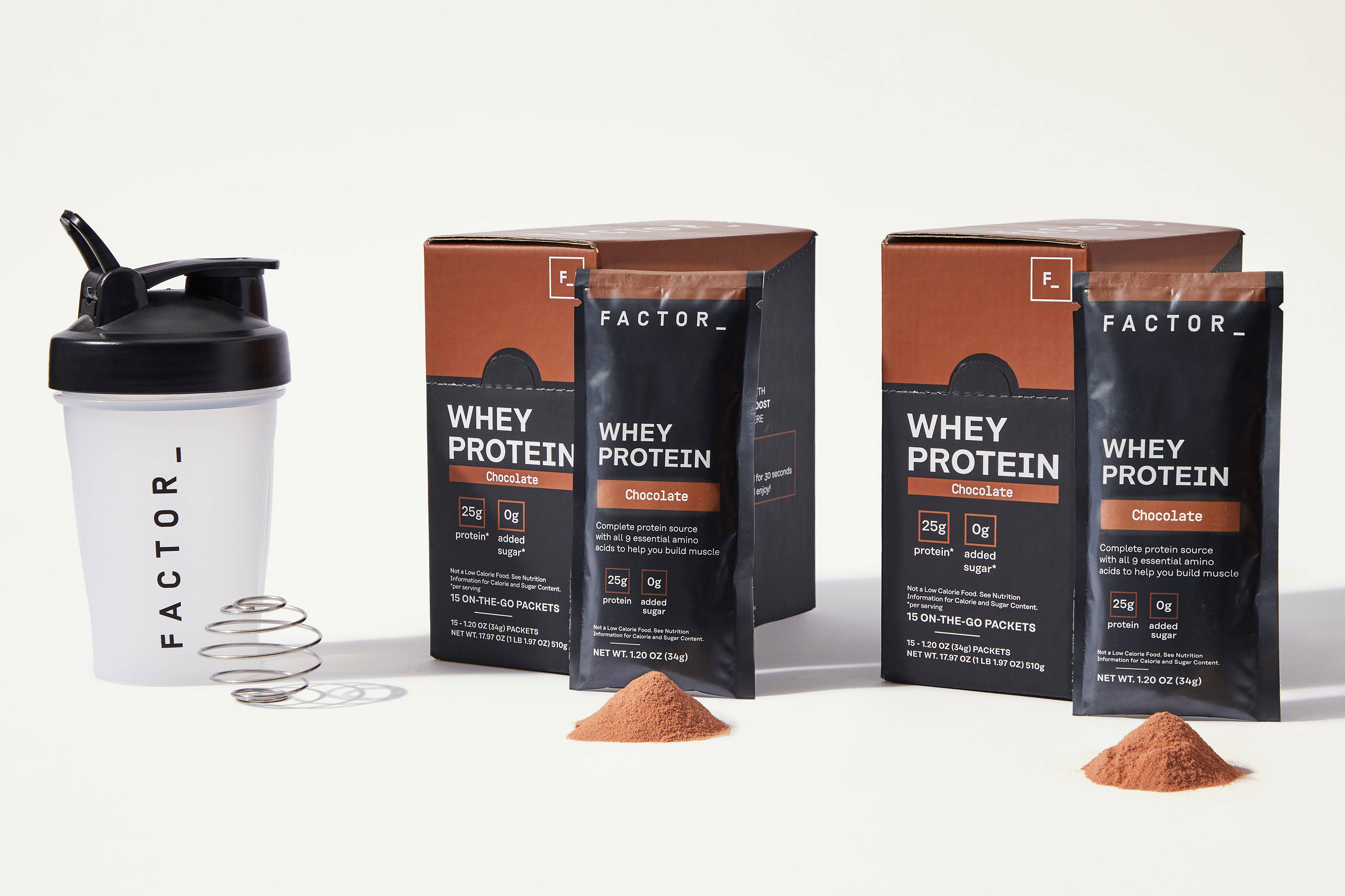 Protein Powder Starter Pack - Chocolate - 30 Servings