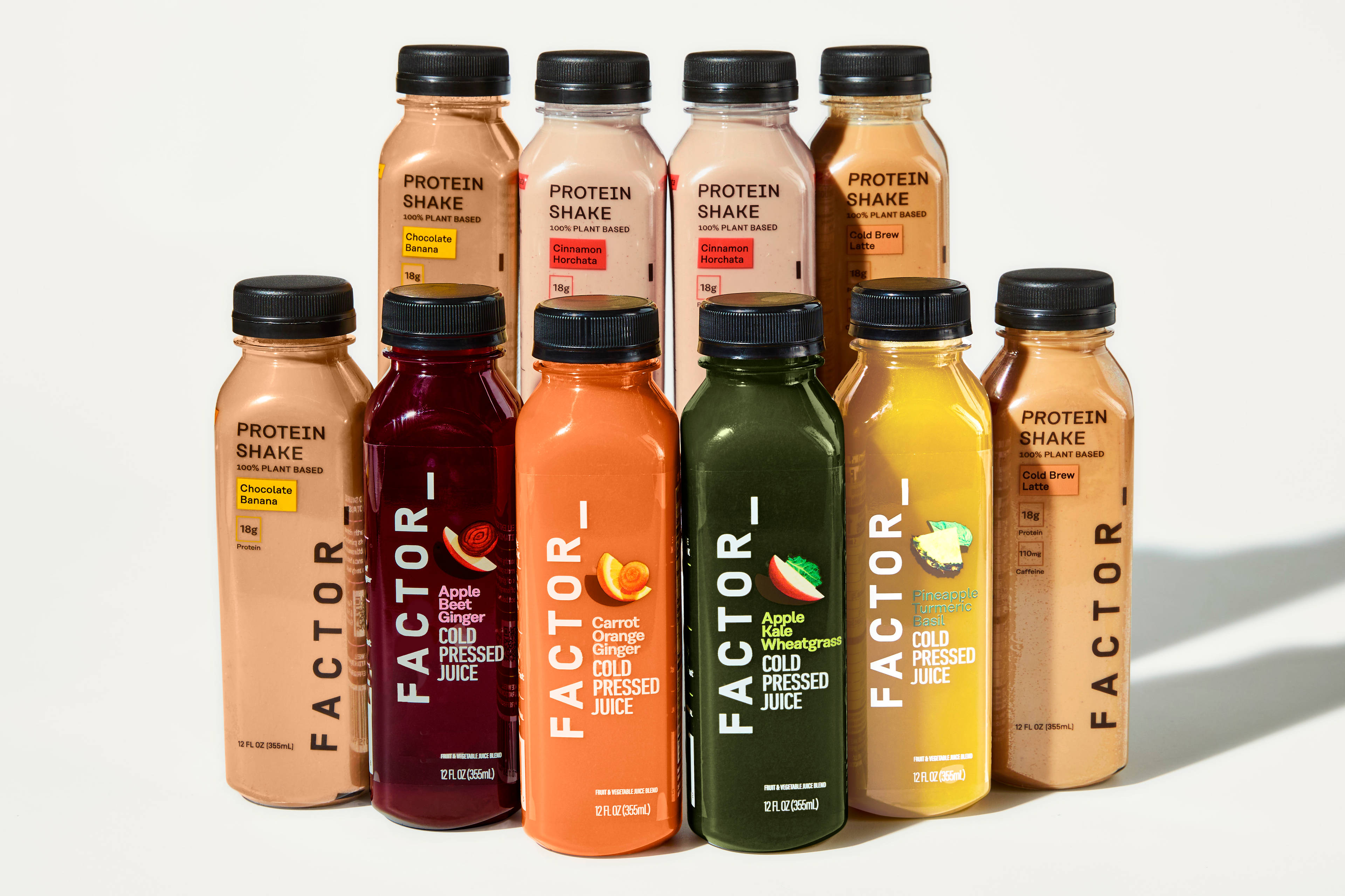 Signature Juice & Protein Shake Variety Pack Bundle