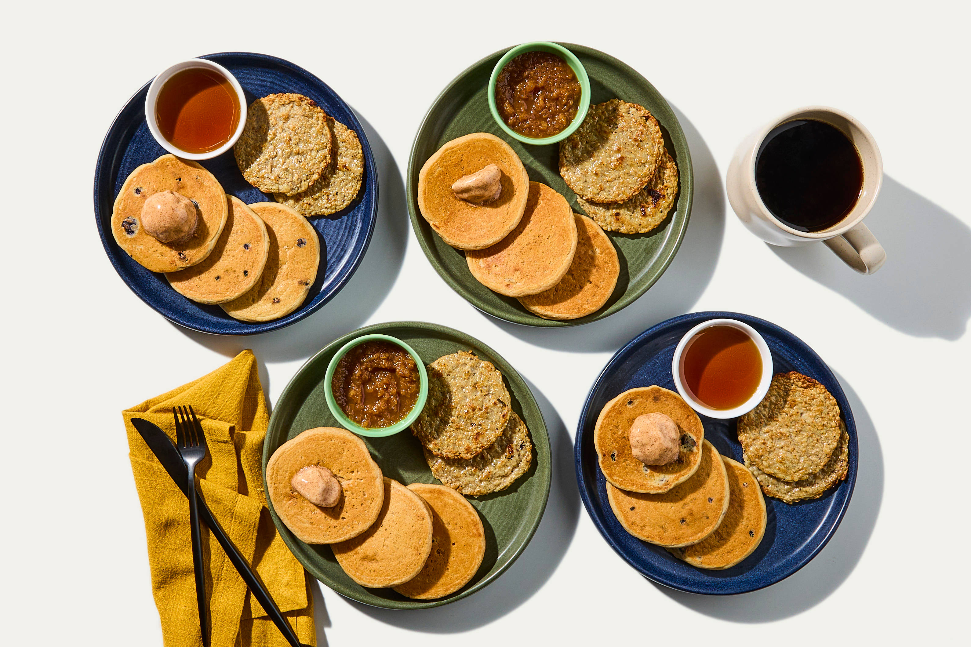 Pancake Bundle - Blueberry Pancakes & Apple Cinnamon Pancakes