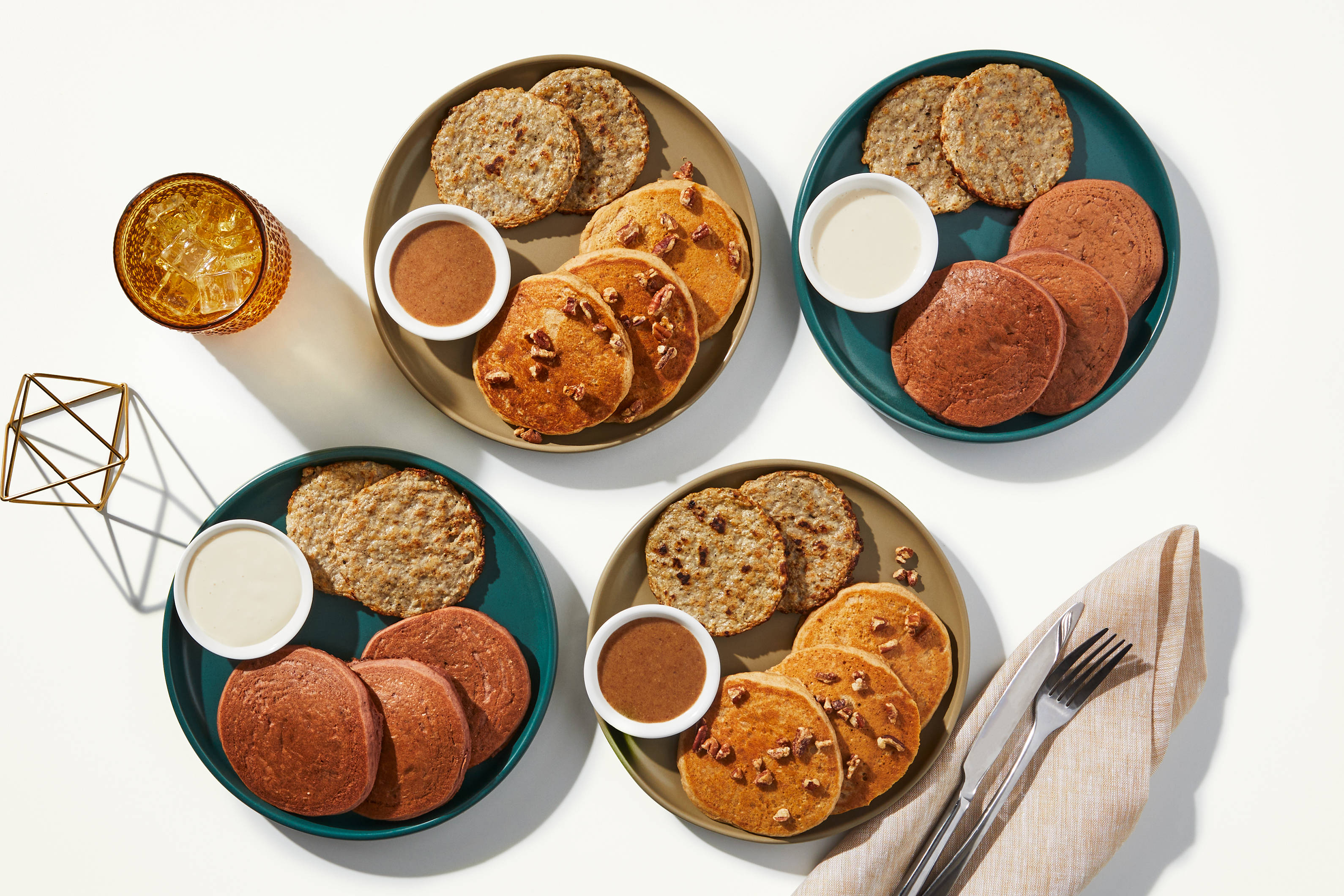 Pancake Bundle - Red Velvet Pancakes & Sticky Pecan Pancakes