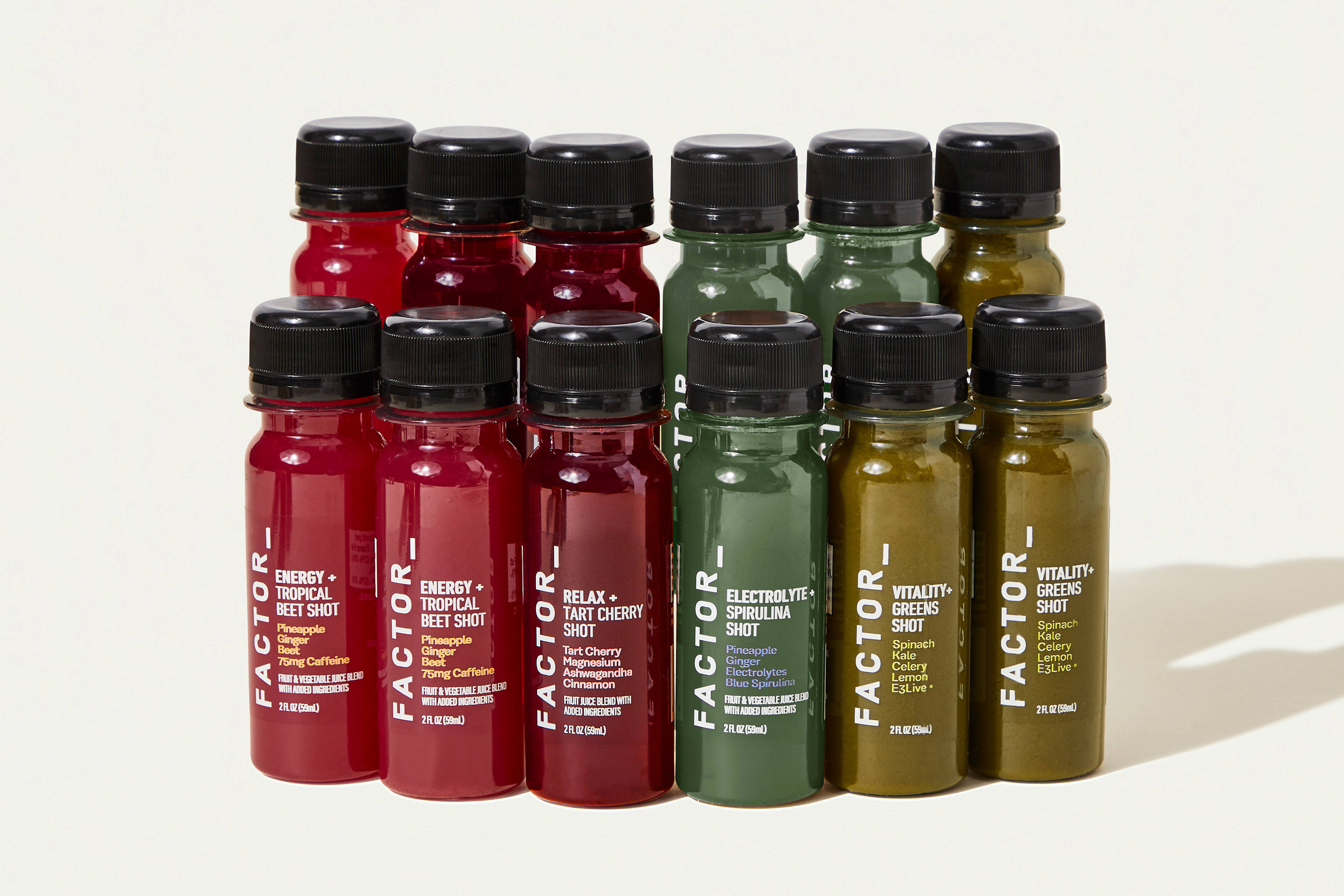 Energy & Relax + Electrolyte & Vitality Wellness Shot Variety Pack Bundle