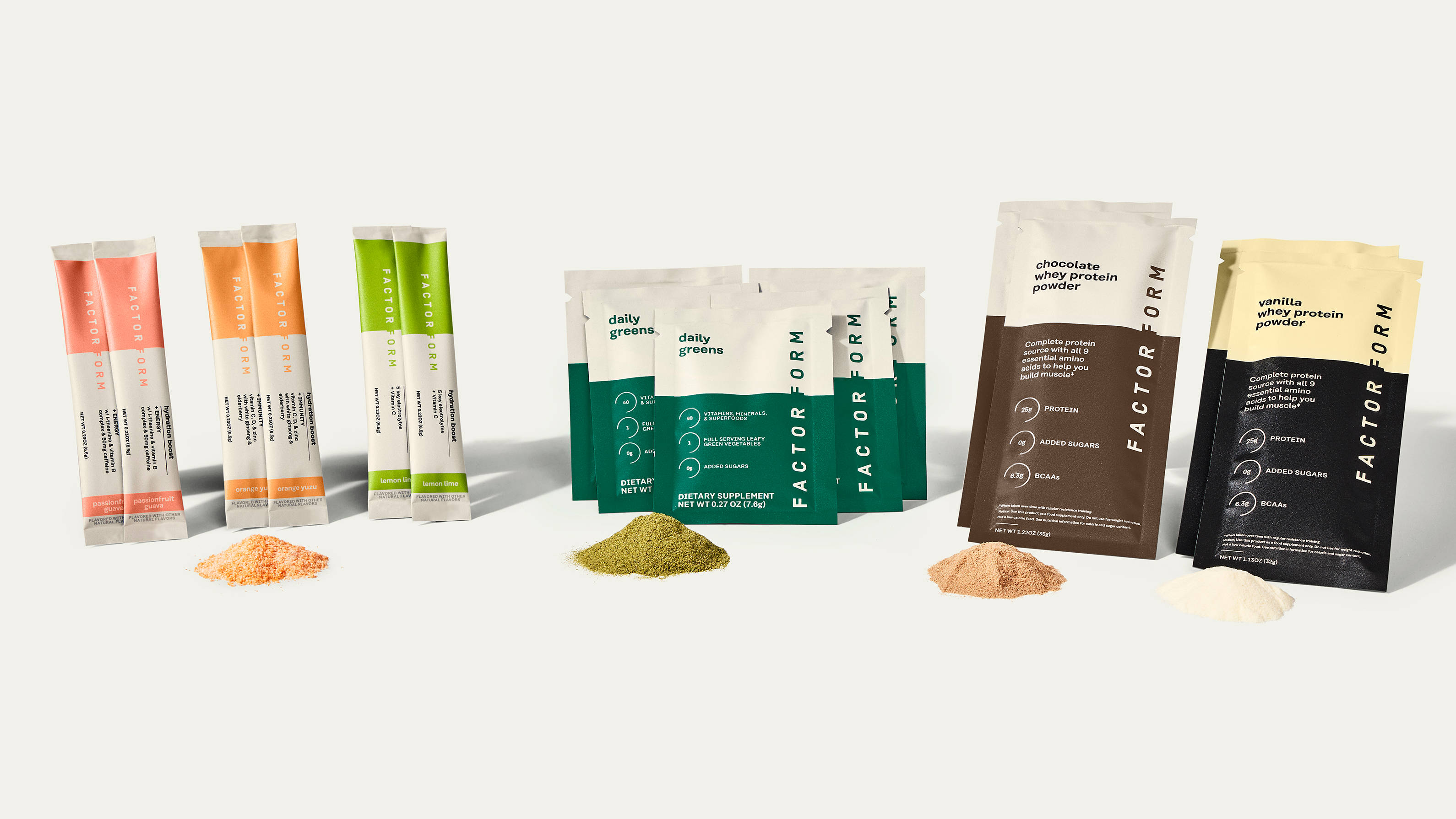 Factor Form Sampler Pack