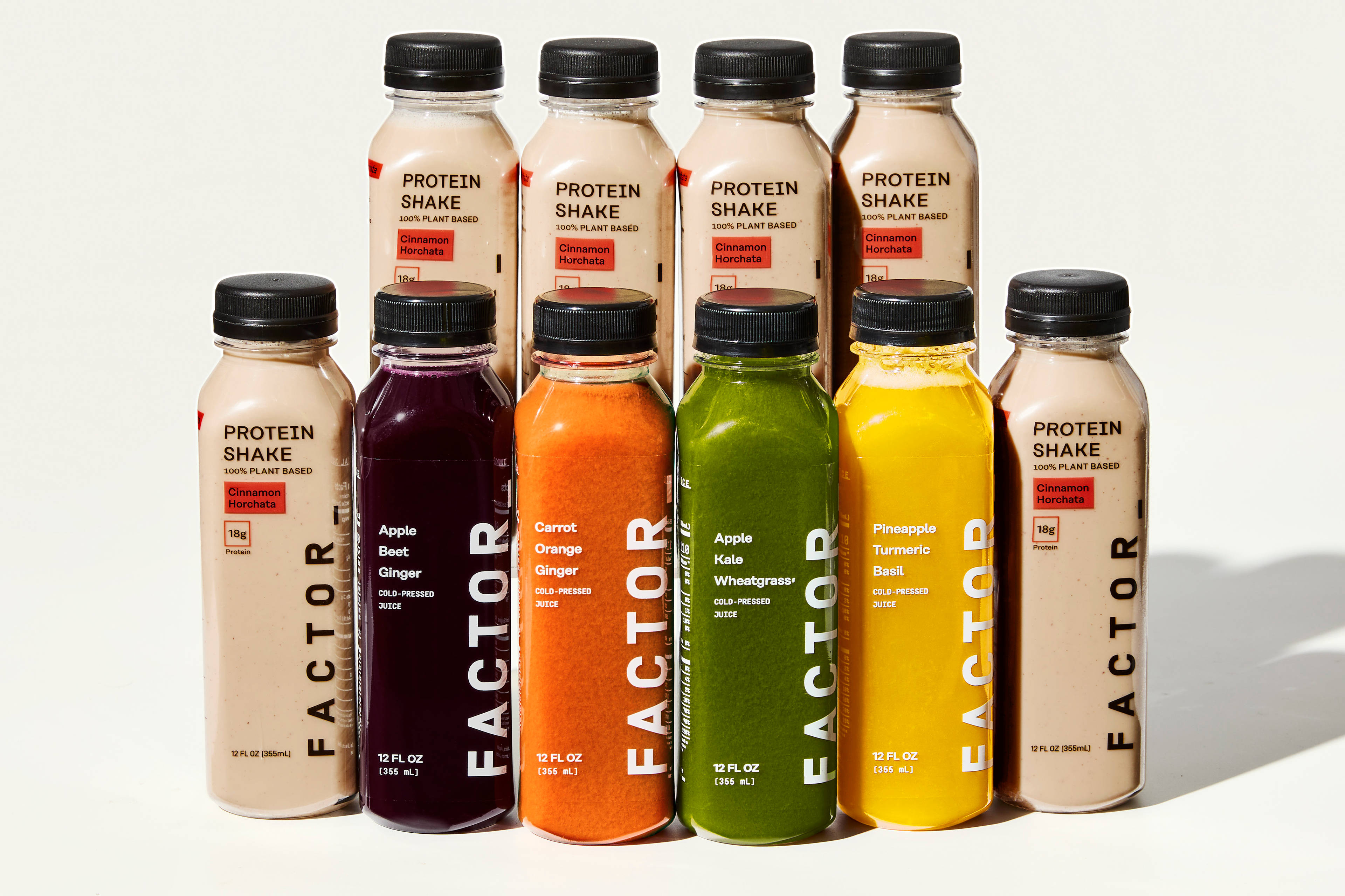 Cinnamon Horchata Protein Shake & Cold-Pressed Juice Bundle