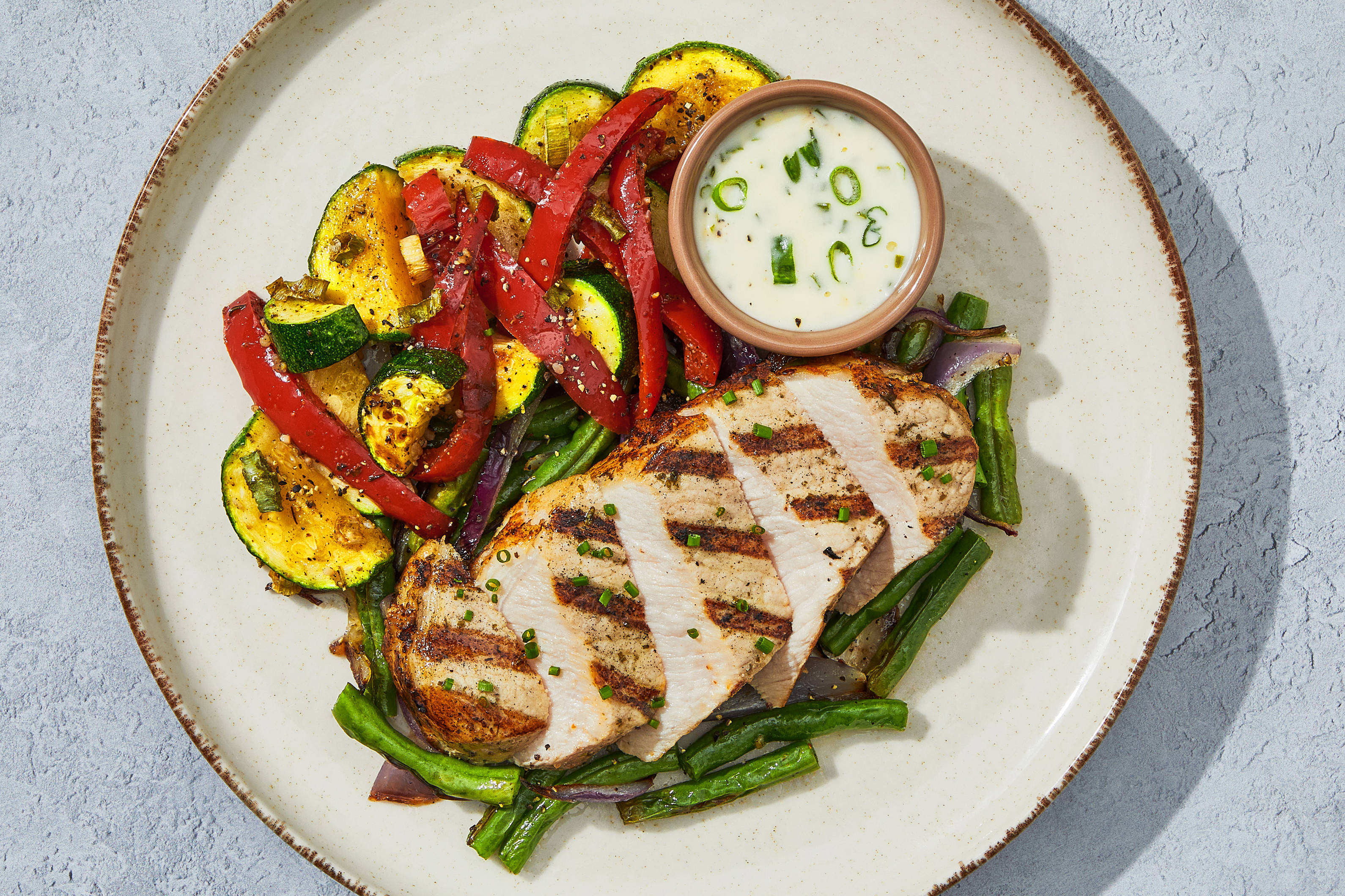 Cheddar & Chive Pork Chop