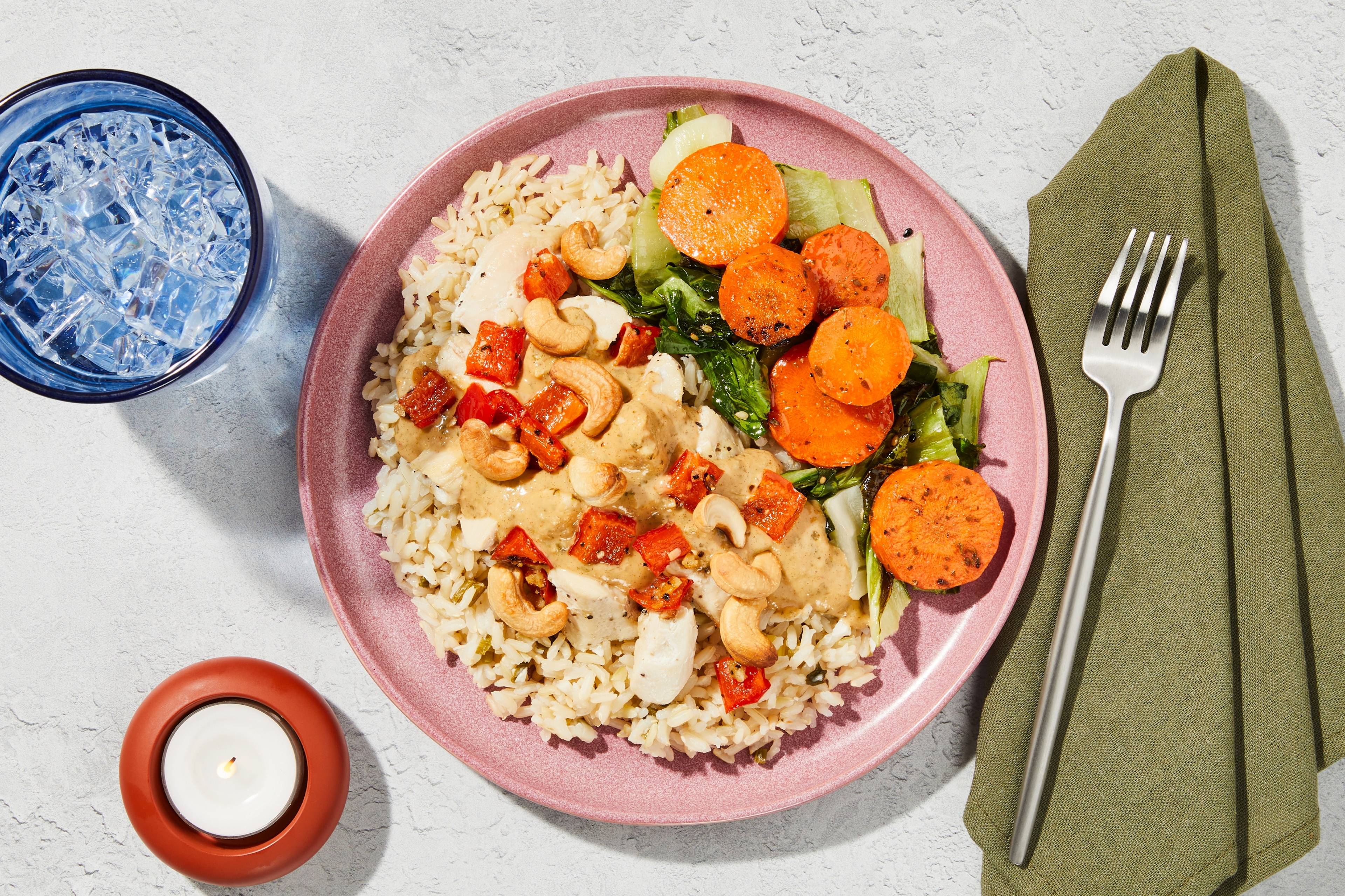 Thai-Style Cashew Chicken