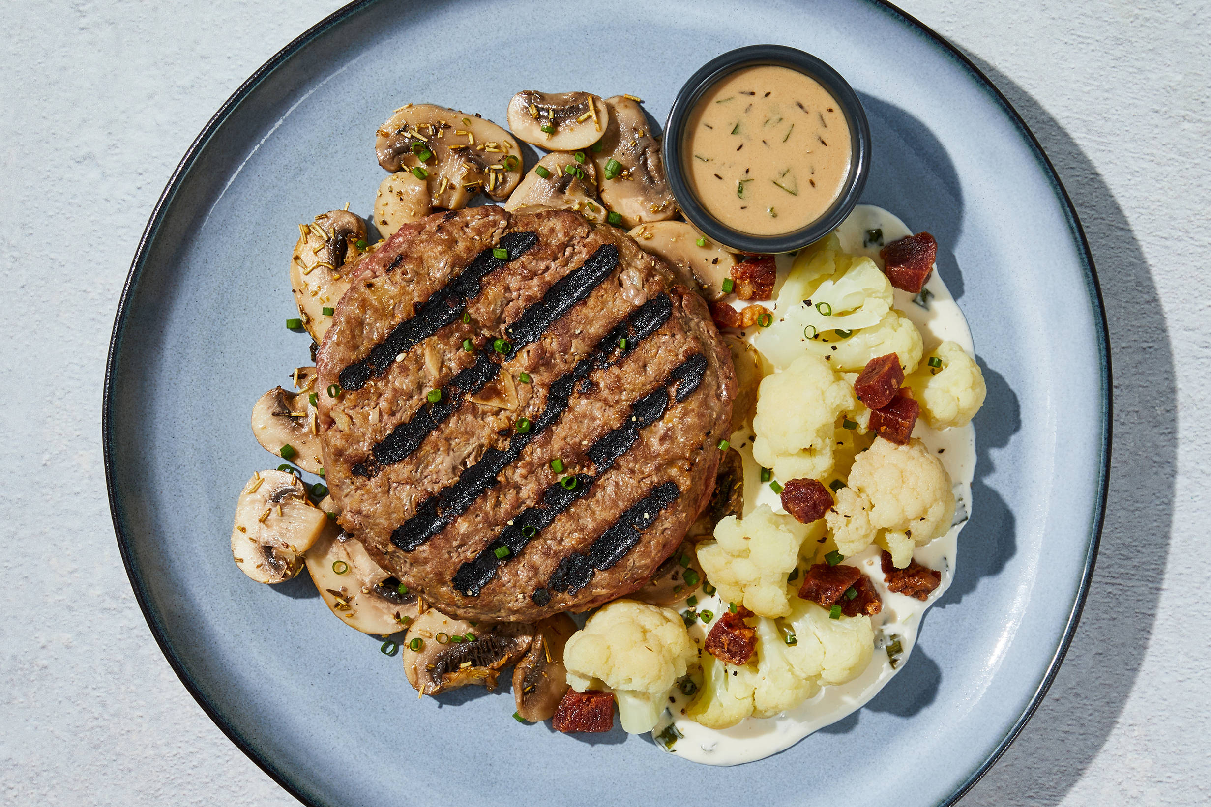 Dijon Mushroom Burger