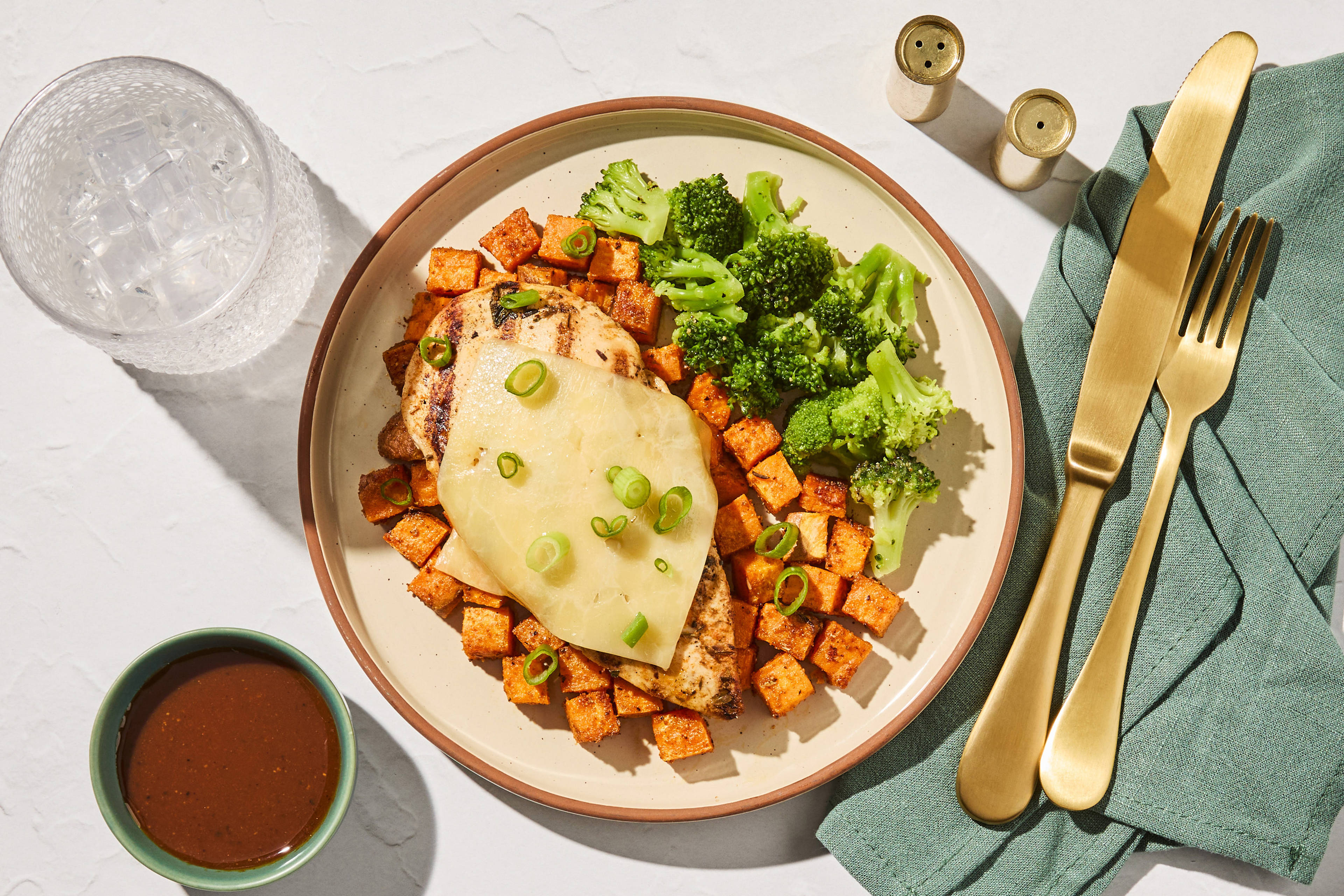BBQ Chicken Breast & Sweet Potatoes