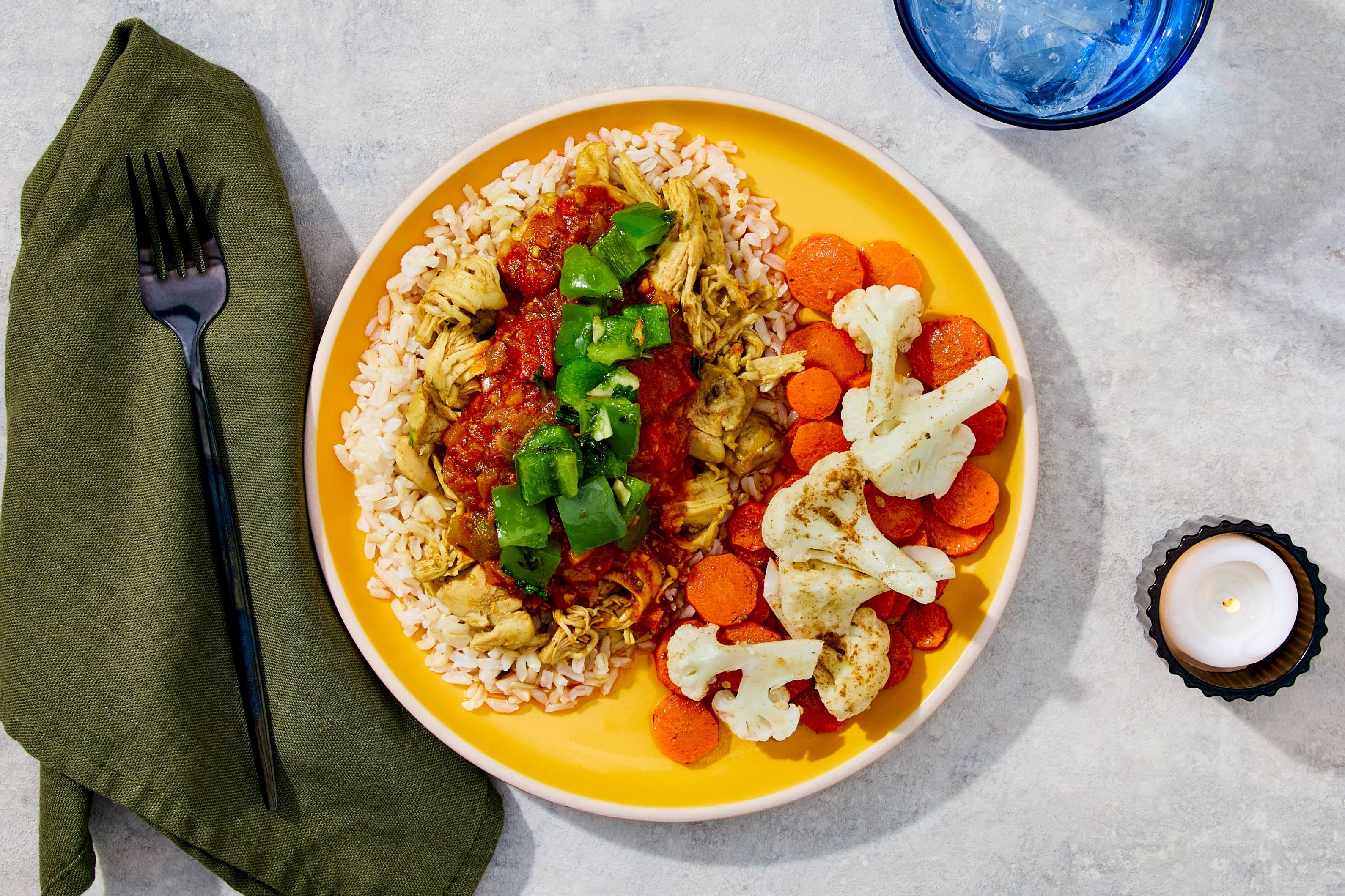 Spanish-Style Chicken Thigh Stew