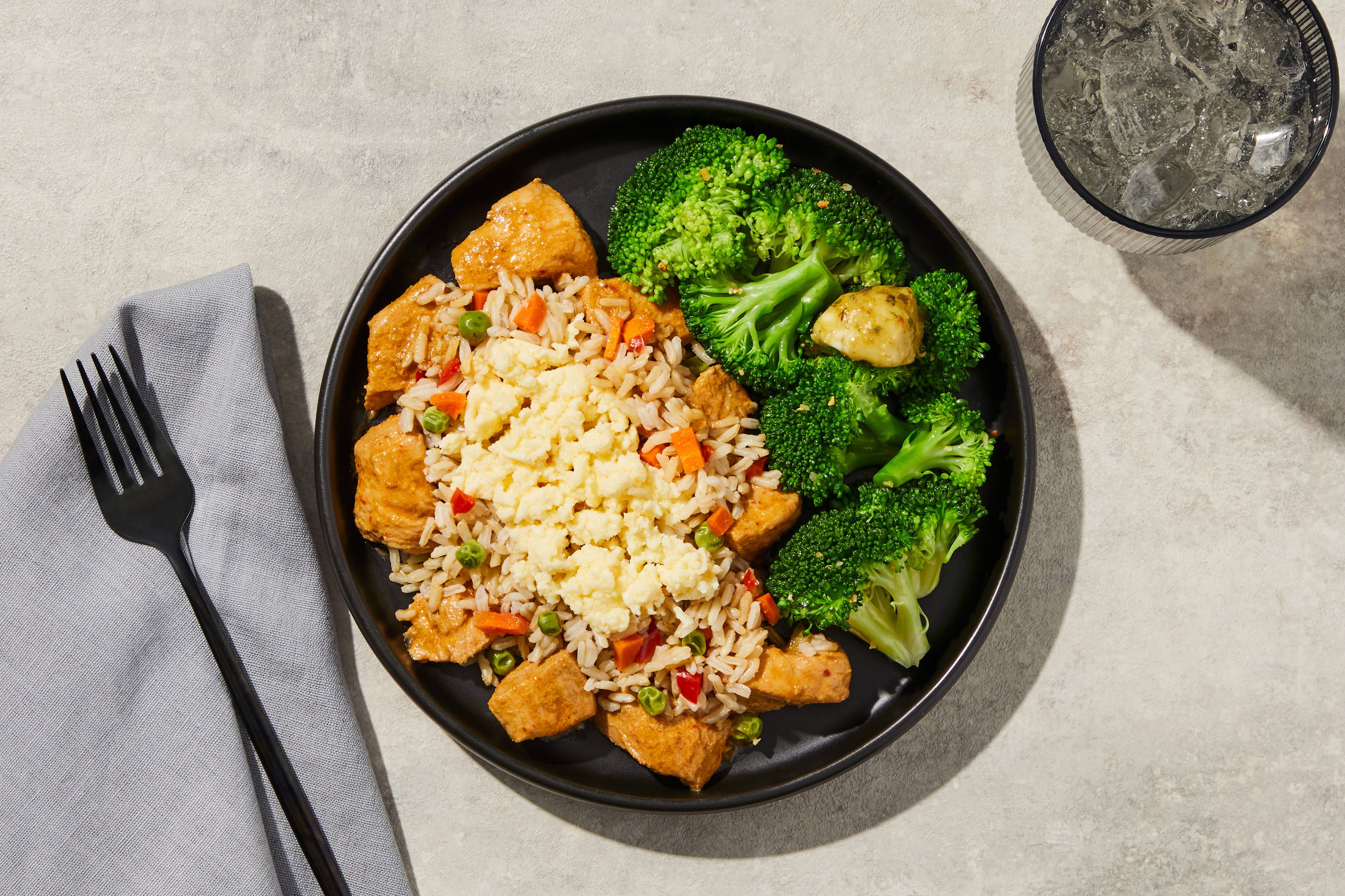 Chinese-Style Chicken & Fried Rice