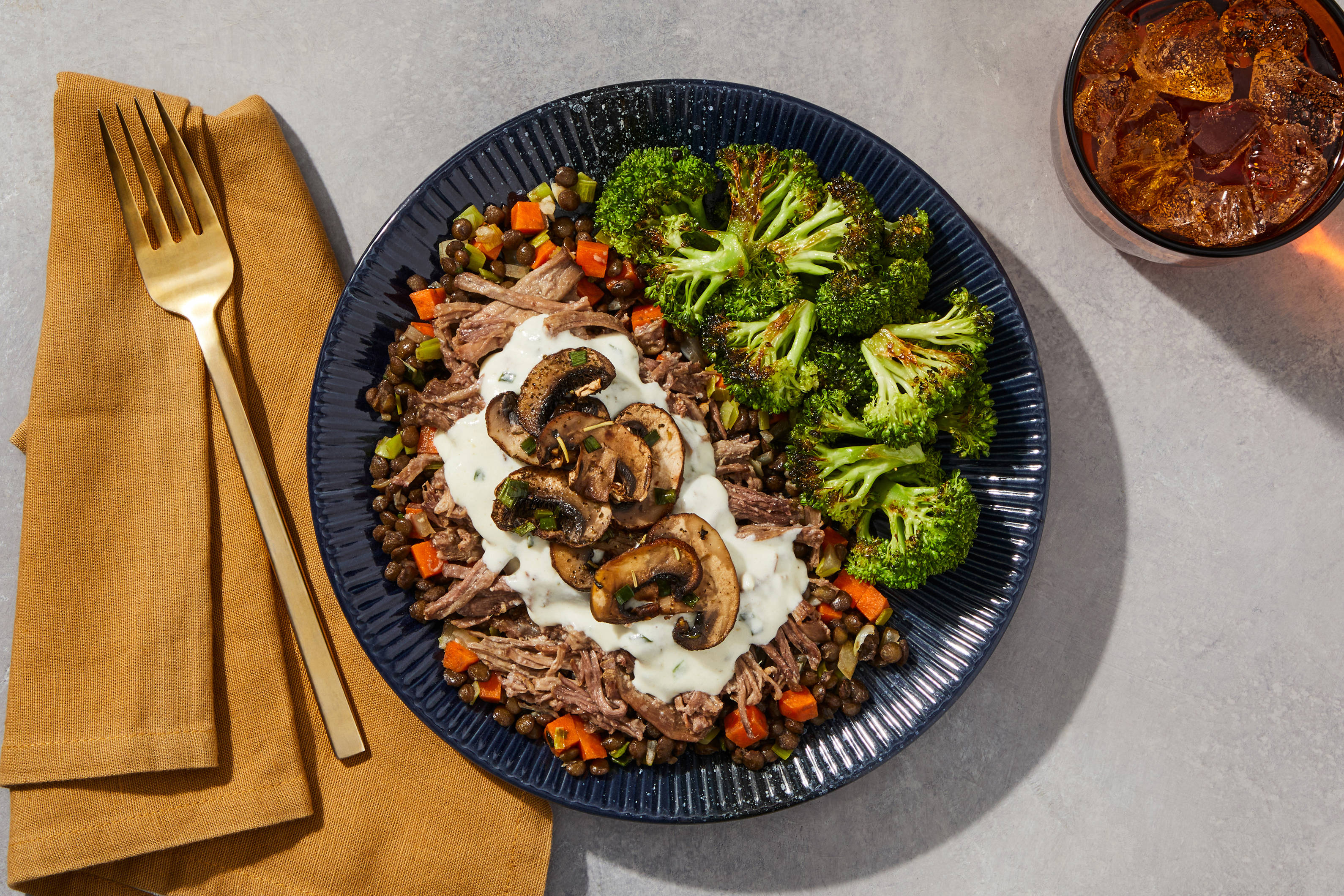 Truffle Parmesan Shredded Beef