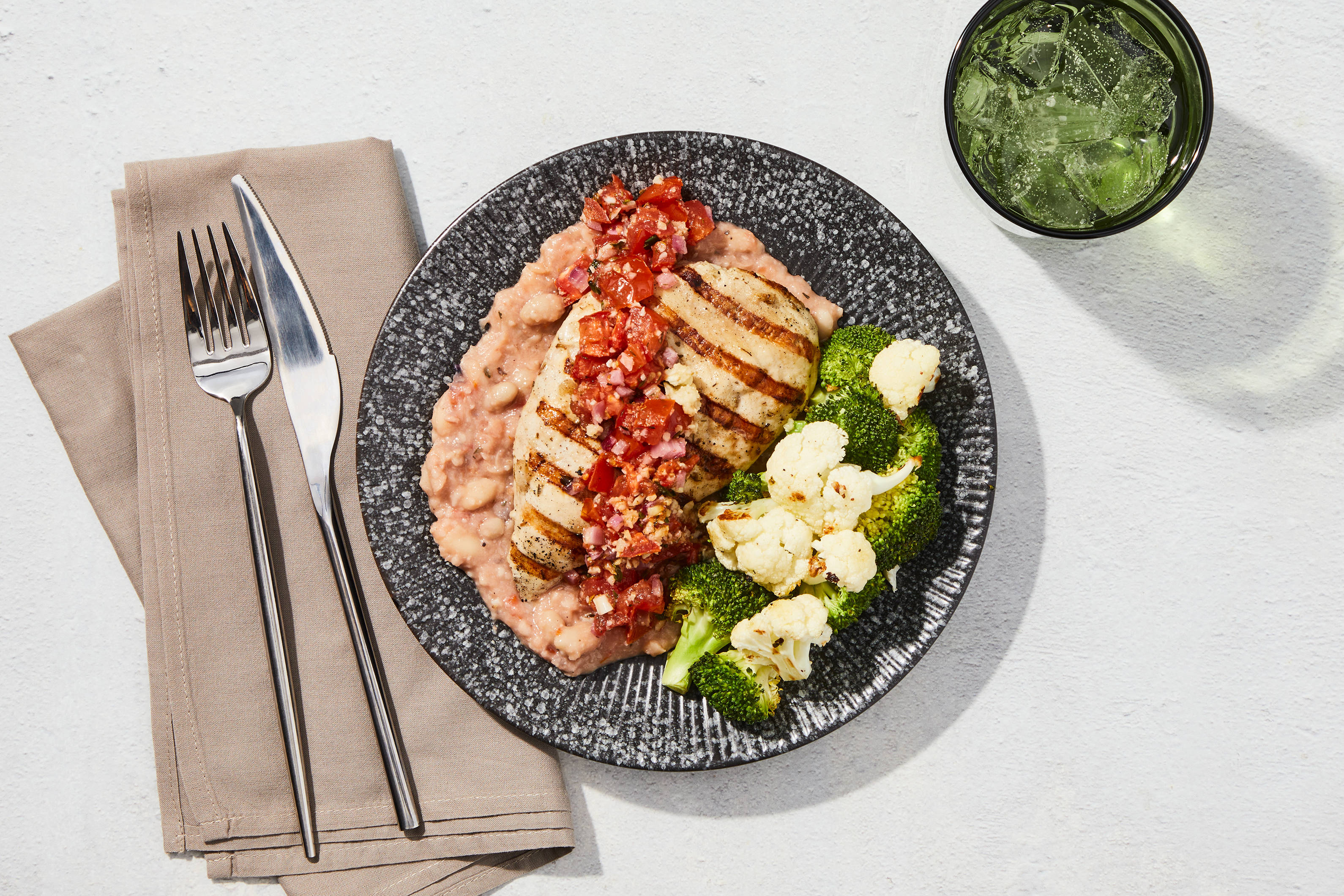 Smashed Bean & Tomato Chicken