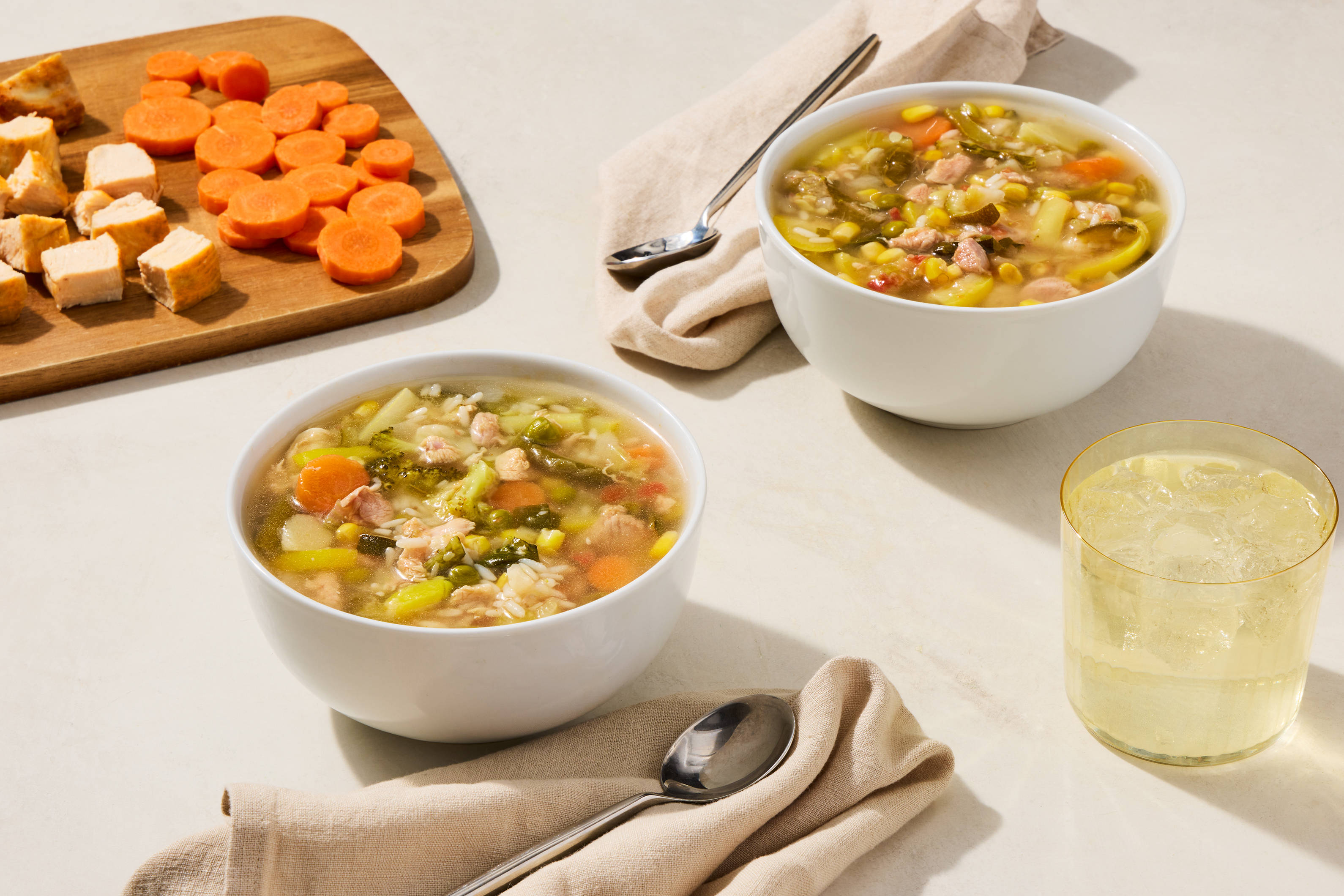 Chicken, Rice & Vegetable Soup