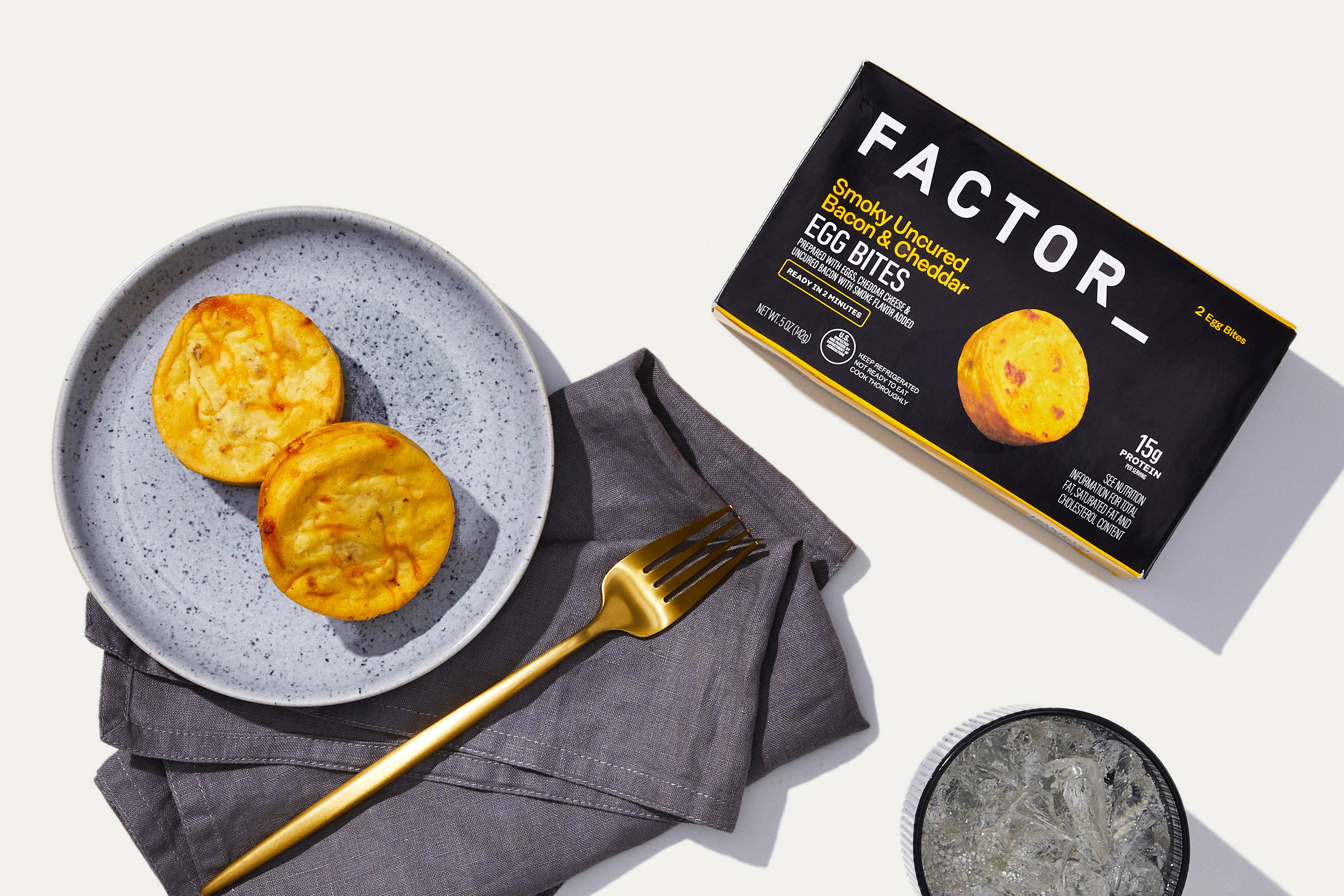 Smoky Bacon & Cheddar Egg Bites