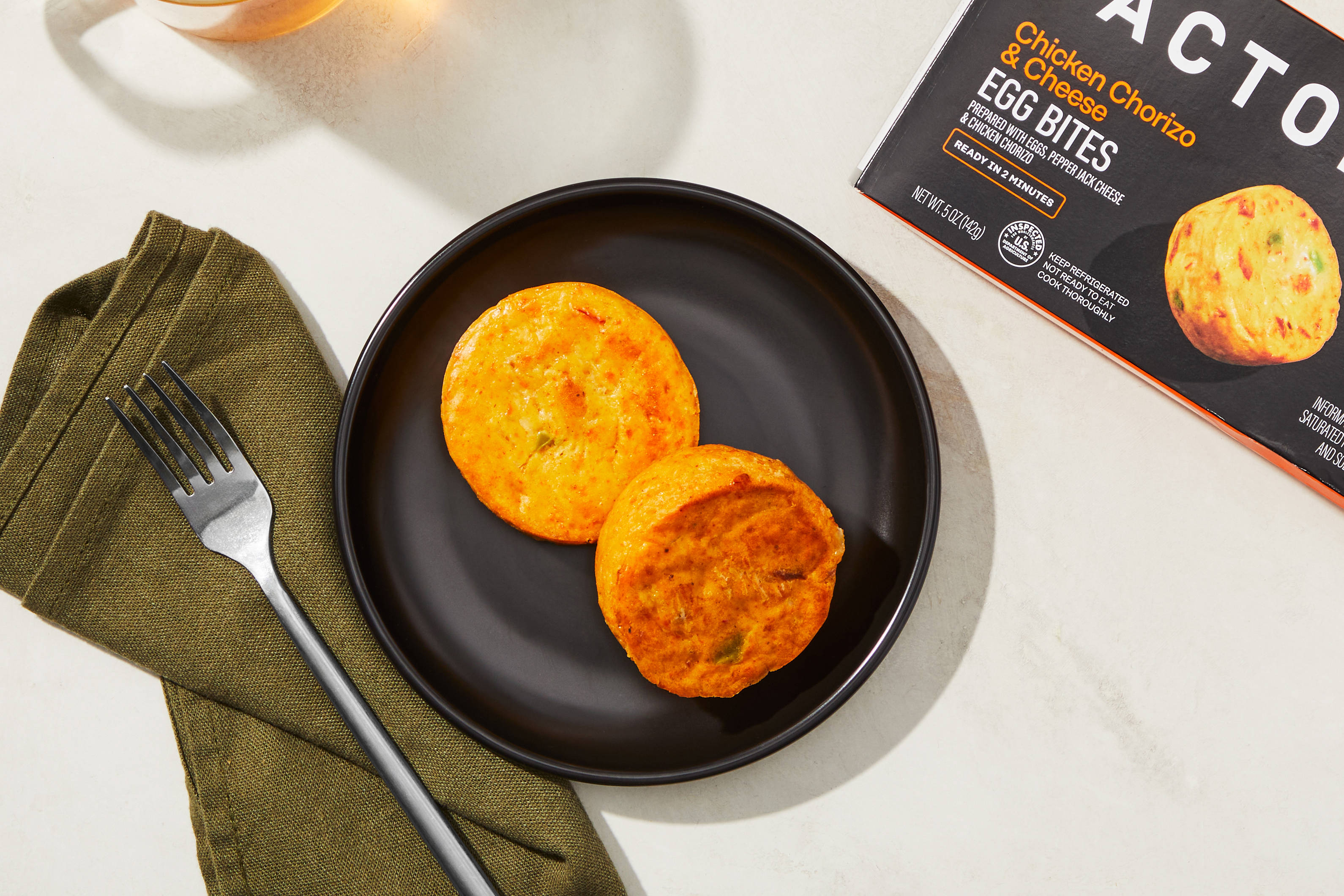 Chicken Chorizo & Cheese Egg Bites