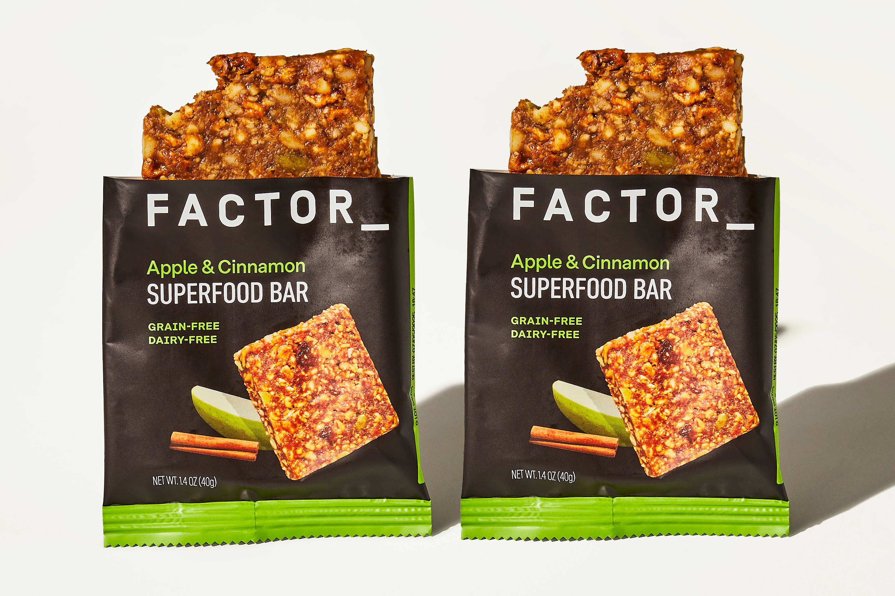 Superfood Bars - Apple & Cinnamon - Two Servings