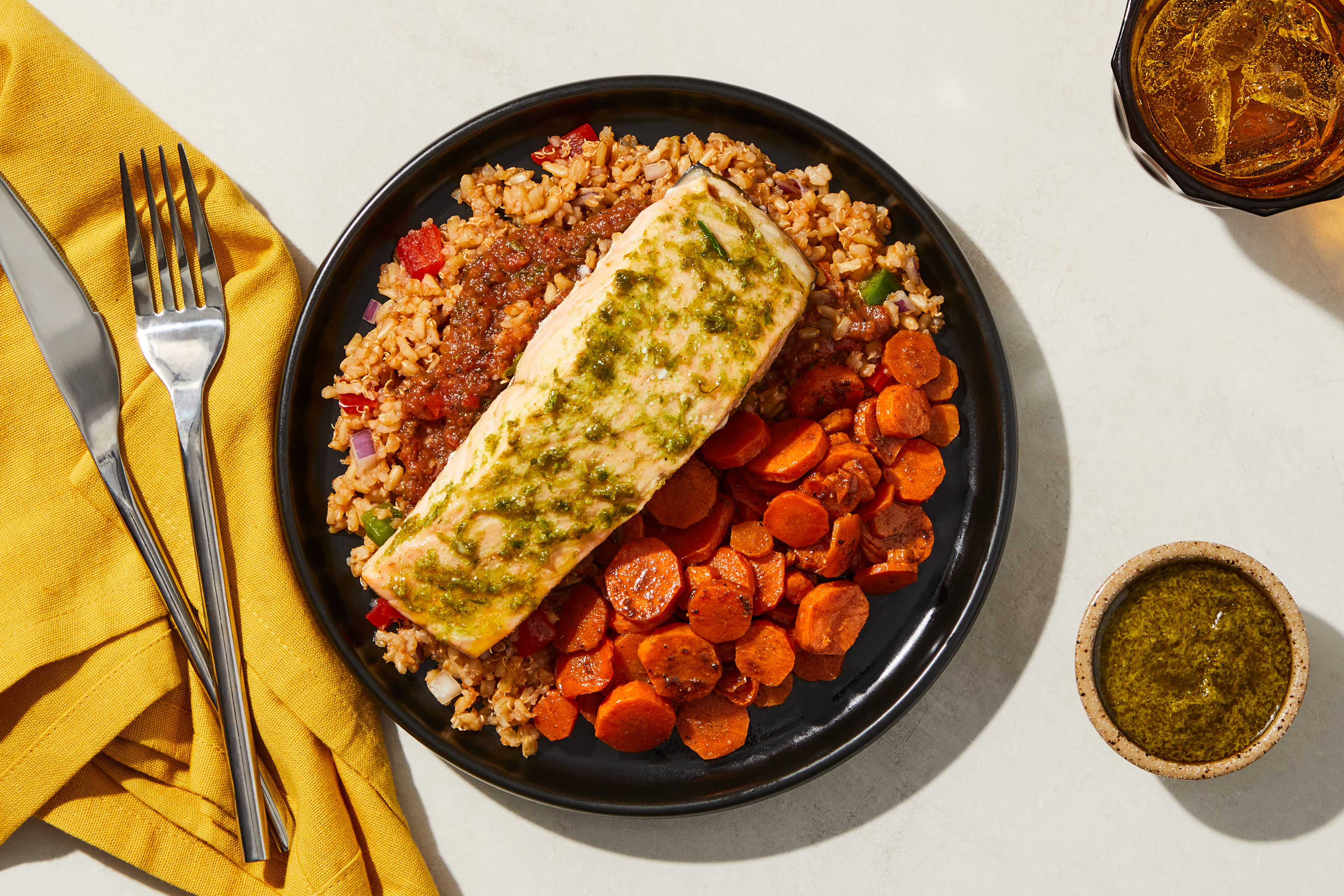 Moroccan-Style Chermoula Salmon