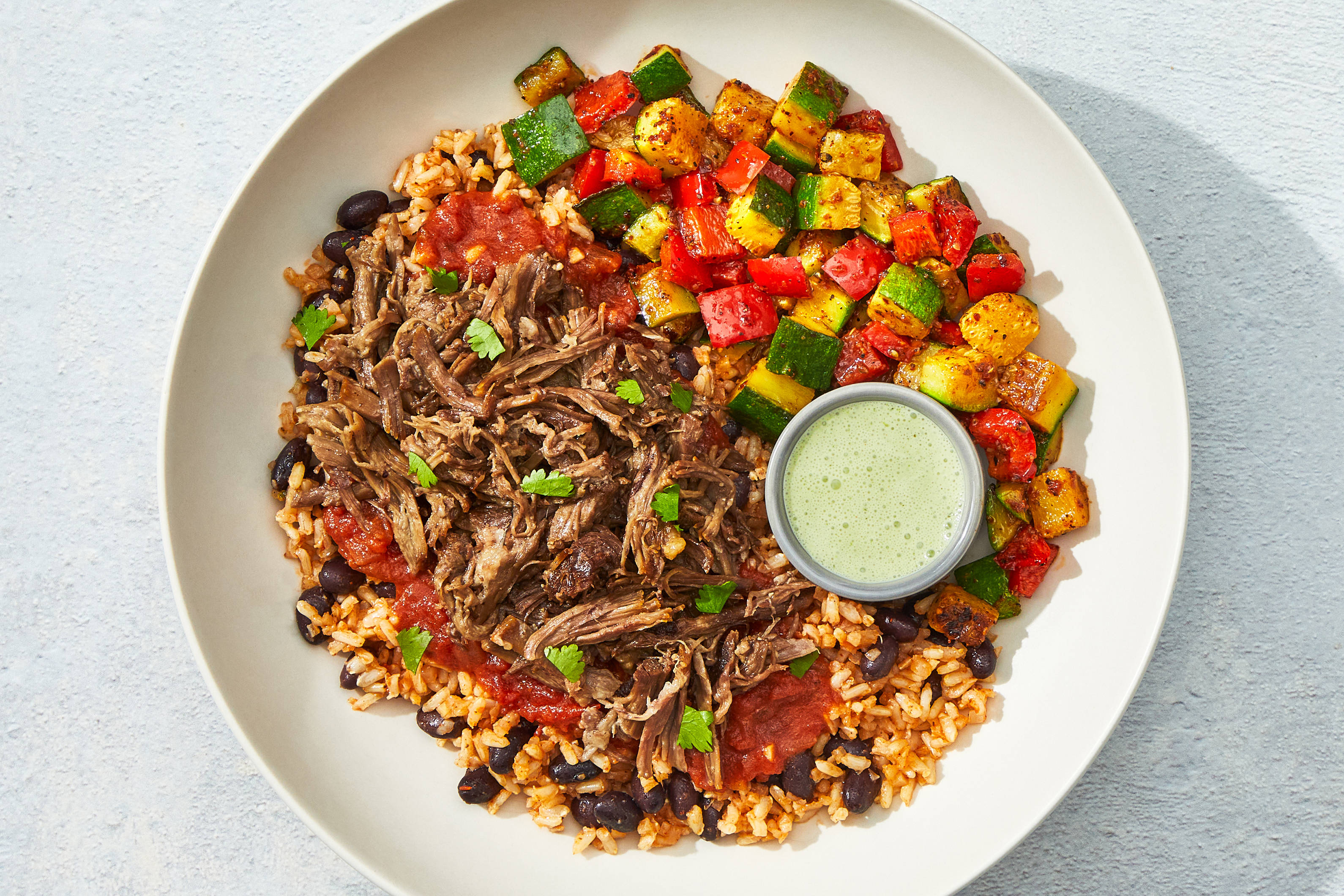 Shredded Beef Tinga Bowl