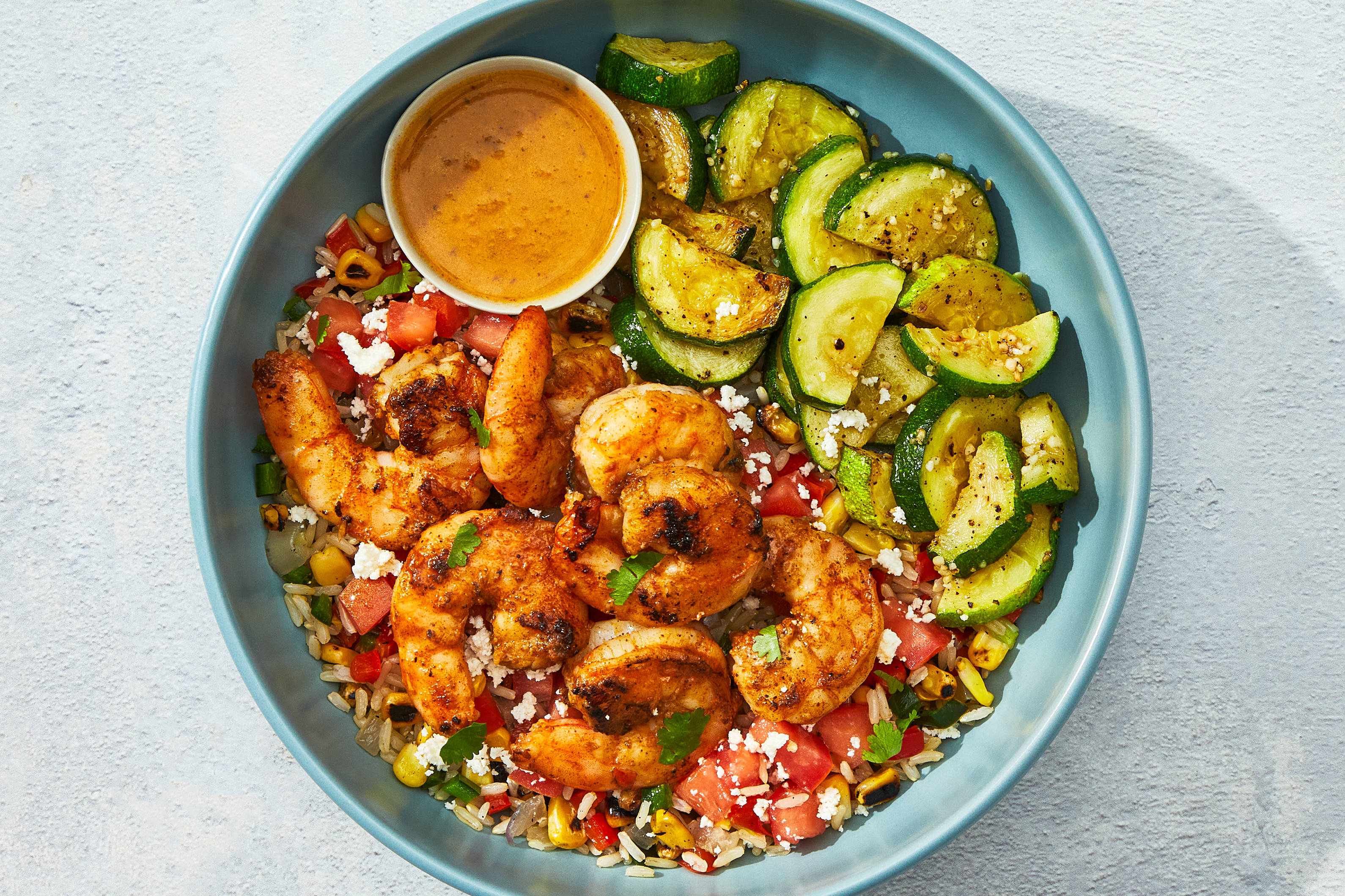 Tex-Mex Shrimp Bowl