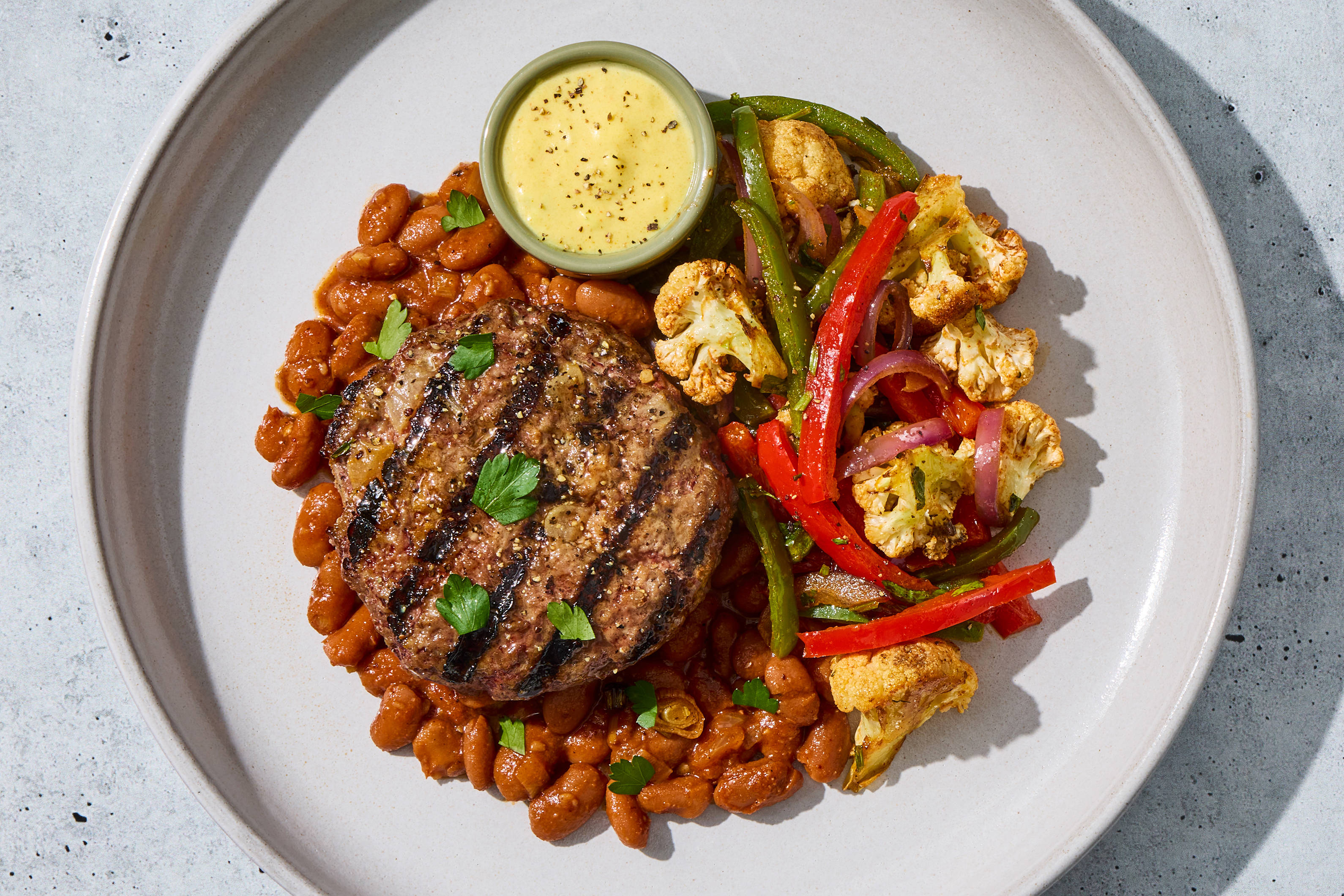 Tex-Mex Burger Bowl