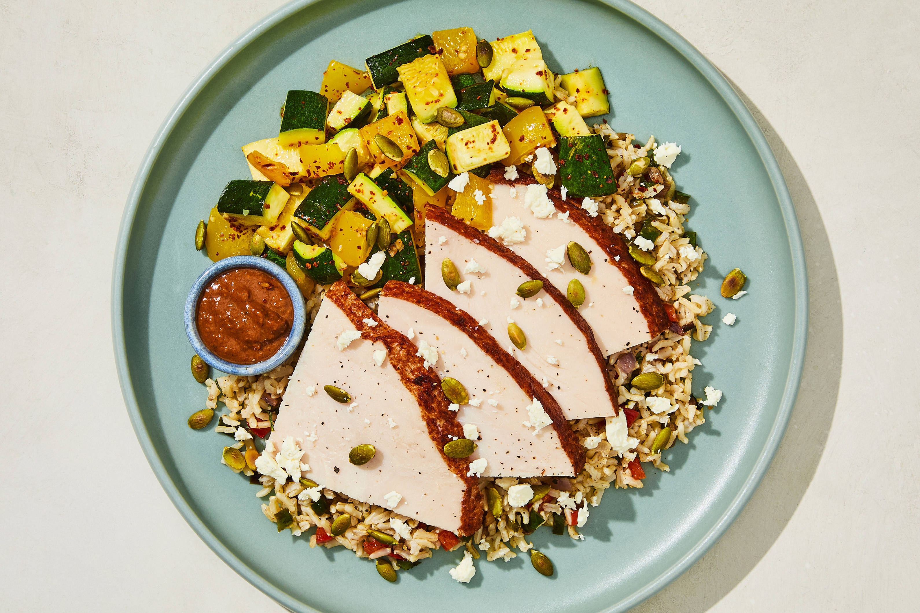 Turkey Mole & Mexican Rice