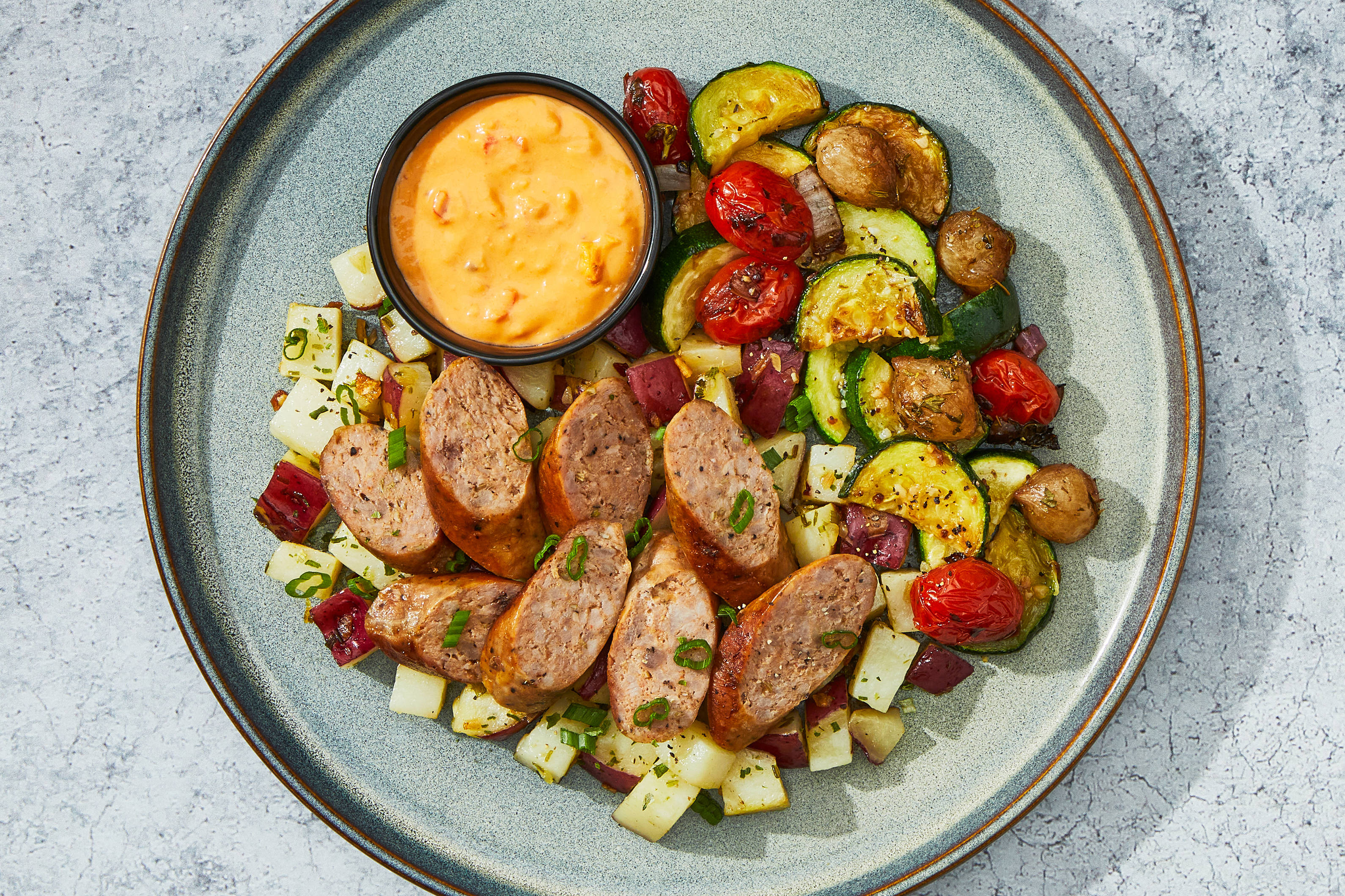 Sun-Dried Tomato Cream Sausage